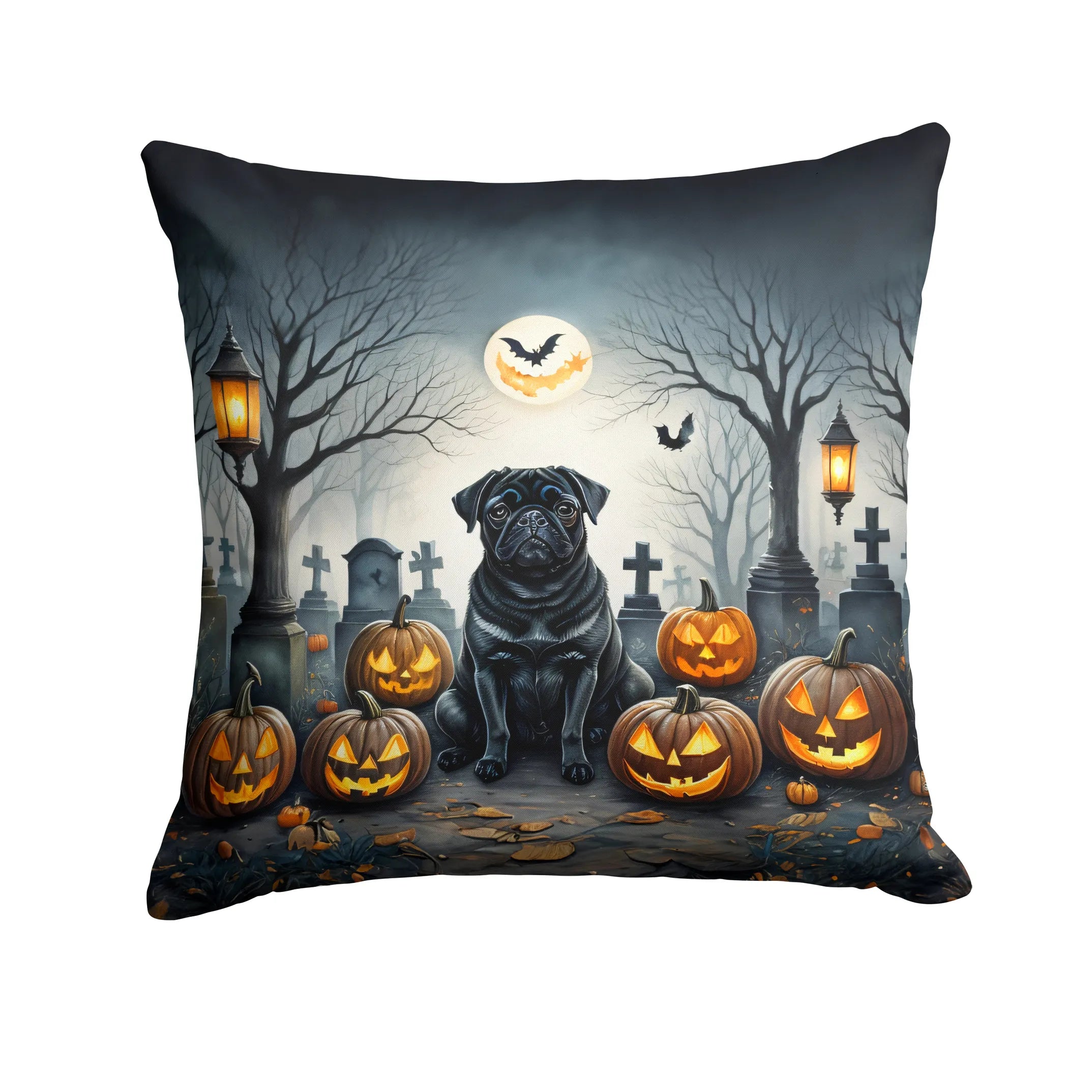 Spooky Halloween Throw Pillow - Pack Of: 1 | Collection name: Spooky halloween