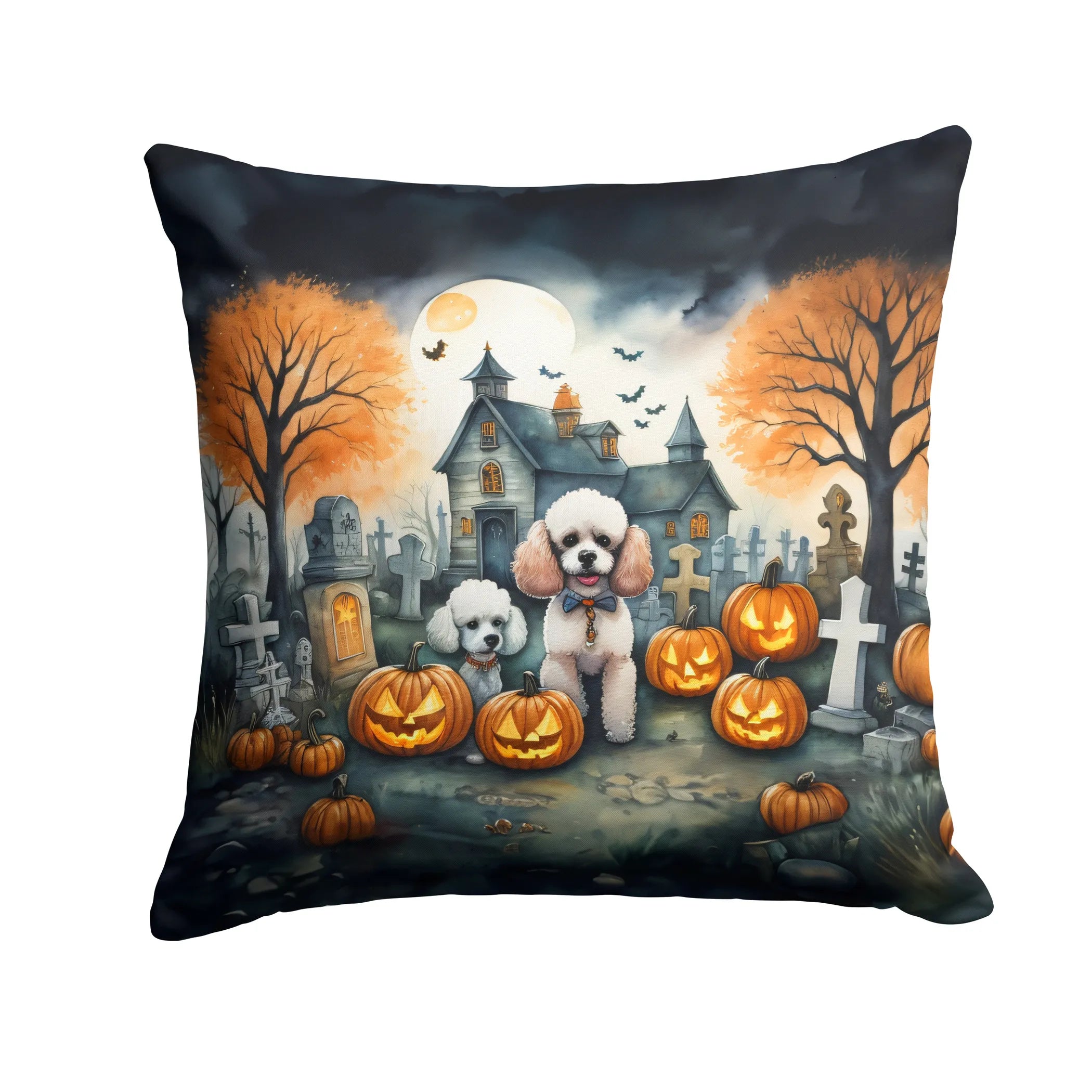 Spooky Halloween Throw Pillow - Pack Of: 1 | Collection name: Spooky halloween