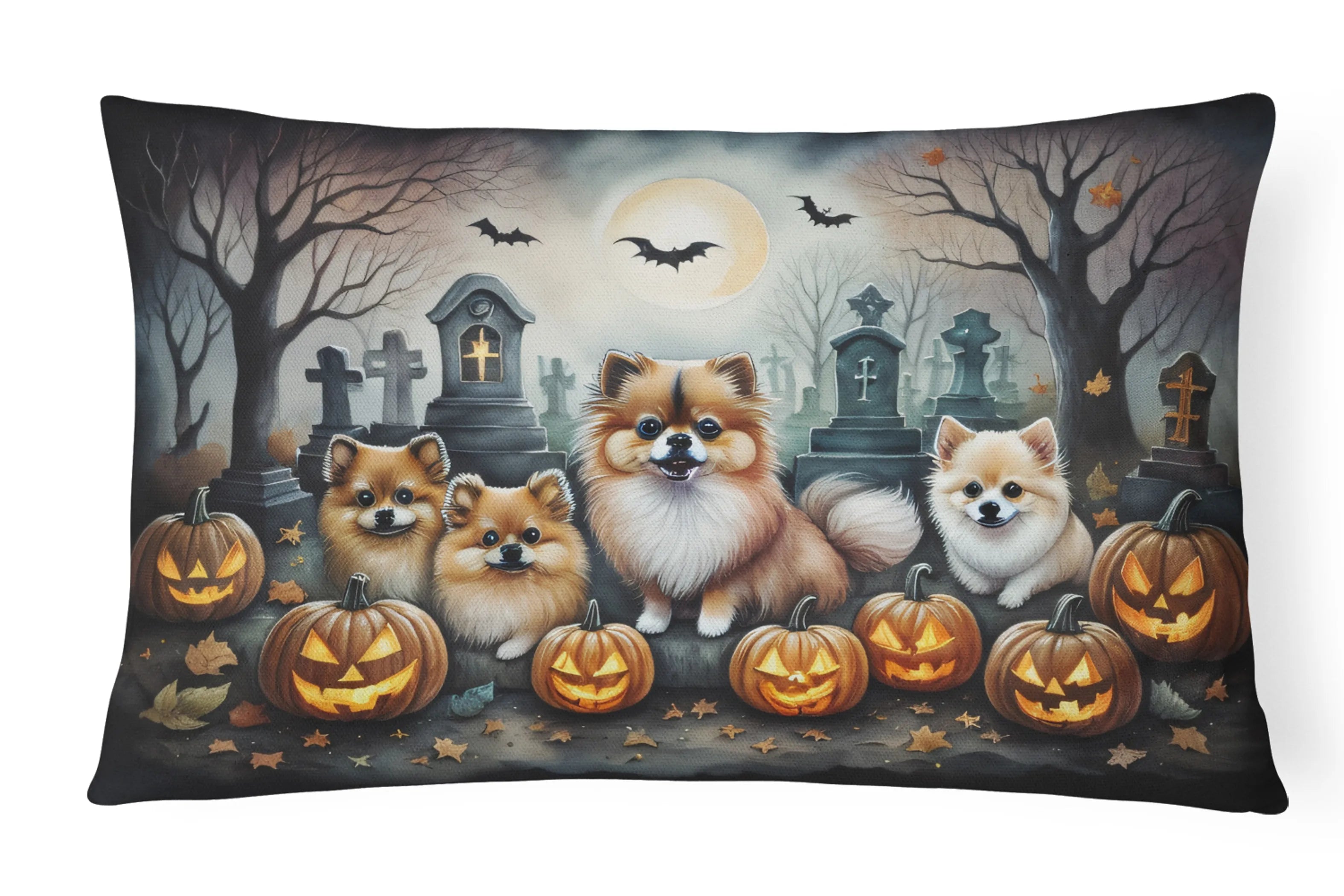 Spooky Halloween Throw Pillow - Pack Of: 1 | Collection name: Spooky halloween