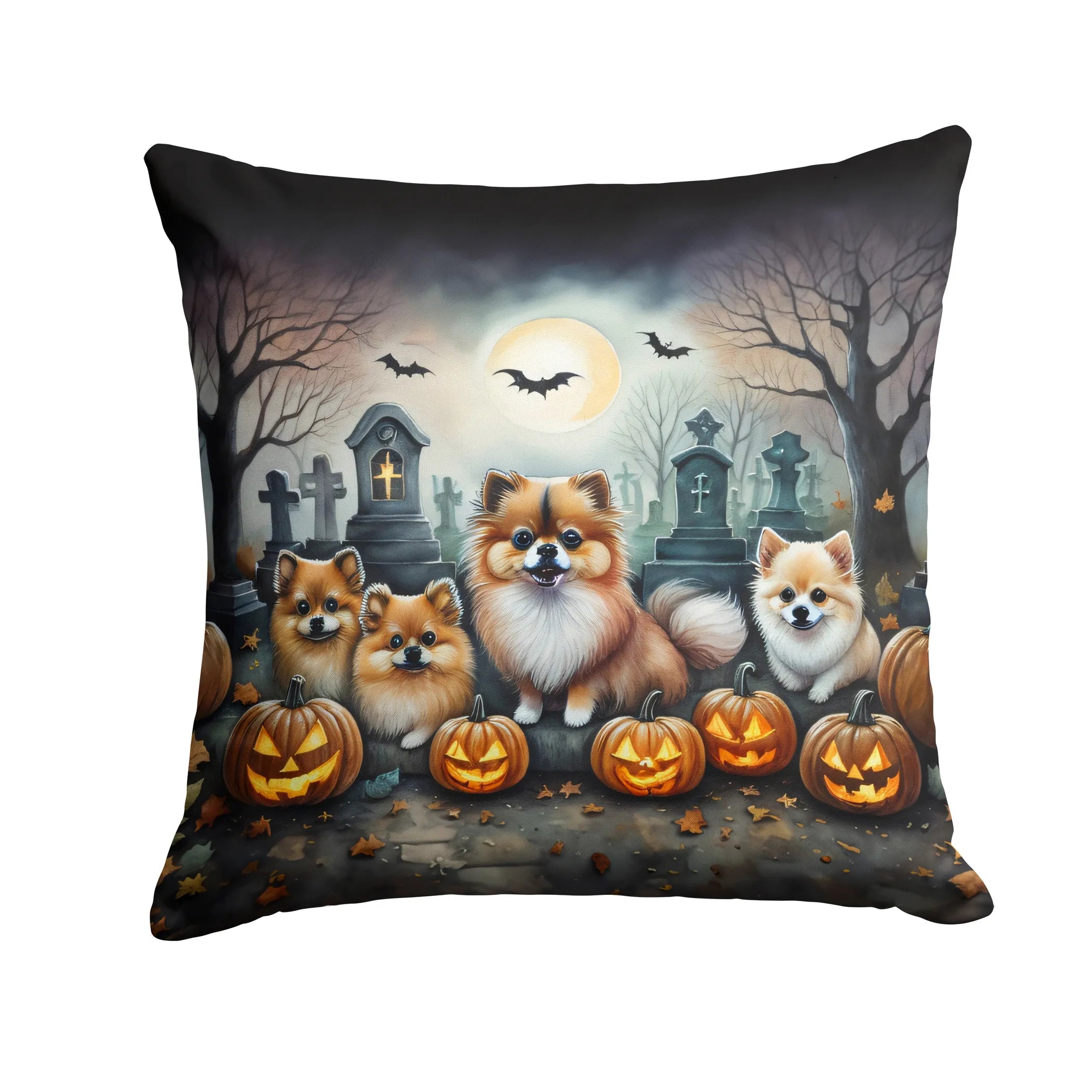 Spooky Halloween Throw Pillow - Pack Of: 1 | Collection name: Spooky halloween