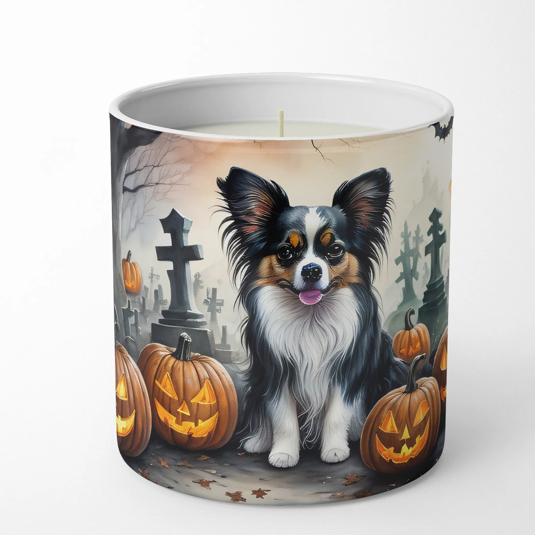 Spooky Halloween Decorative Soy Candle - Size: 10 OZ | Pack Of: 1 | Collection name: Spooky halloween