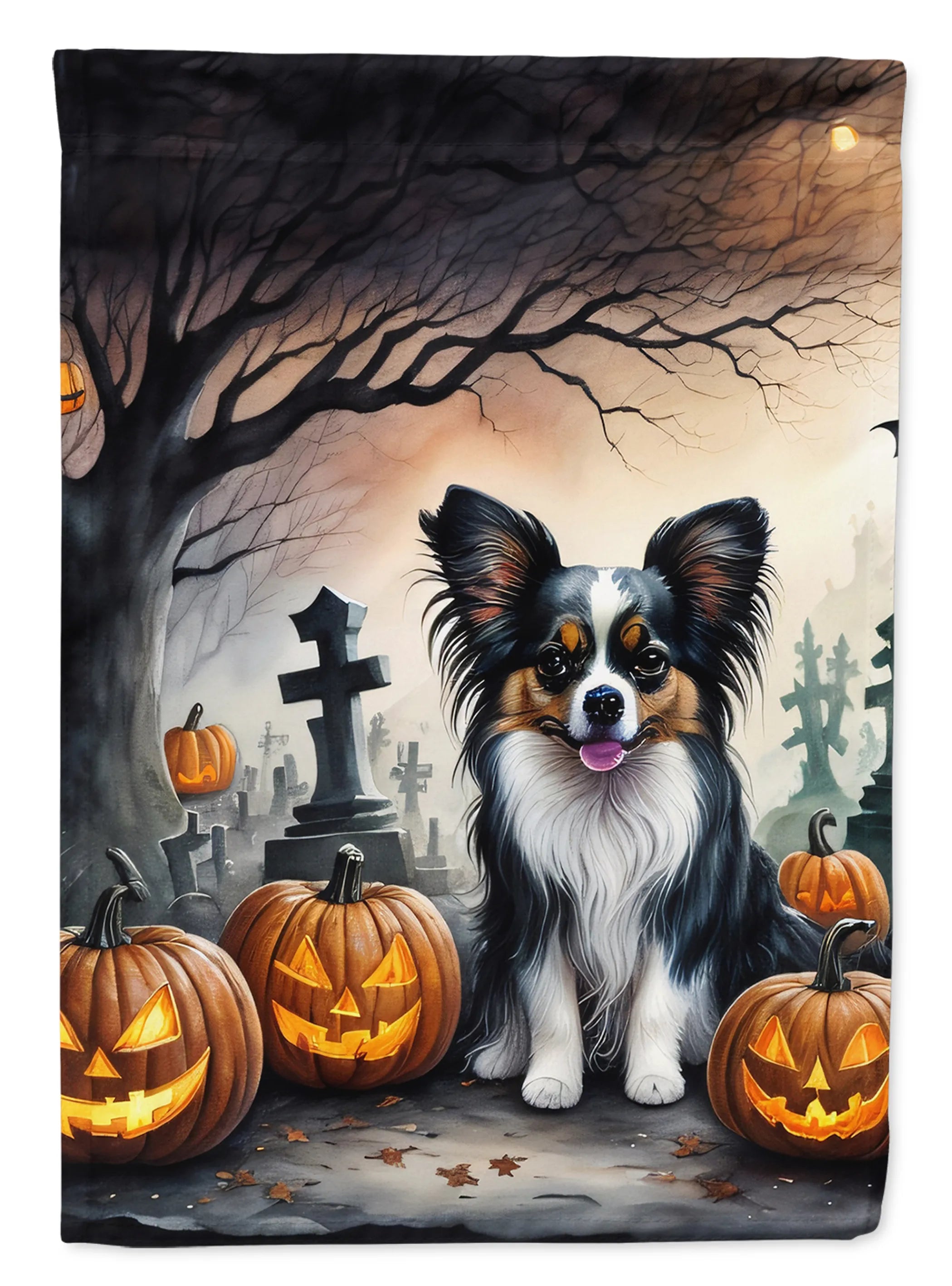 Spooky Halloween Decorative Flag - Pack Of: 1 | Collection name: Spooky halloween