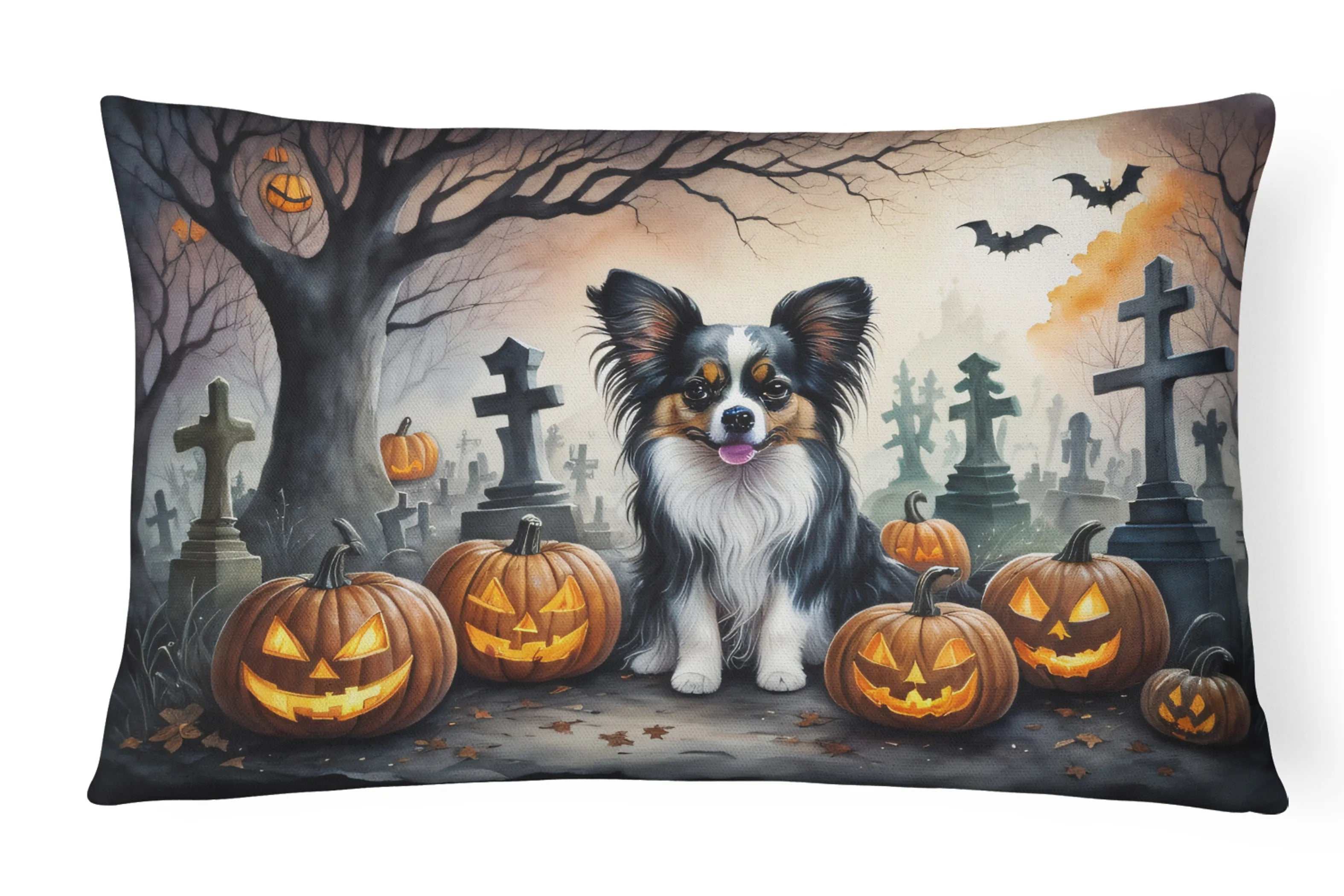 Spooky Halloween Throw Pillow - Pack Of: 1 | Collection name: Spooky halloween