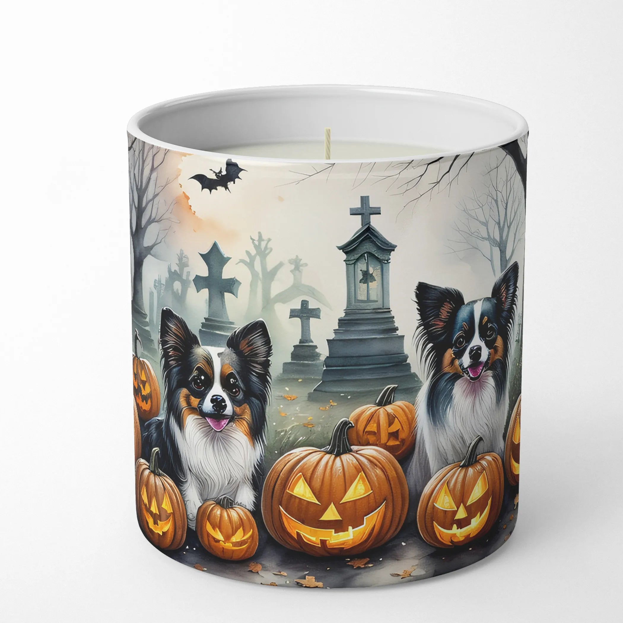 Spooky Halloween Decorative Soy Candle - Size: 10 OZ | Pack Of: 1 | Collection name: Spooky halloween