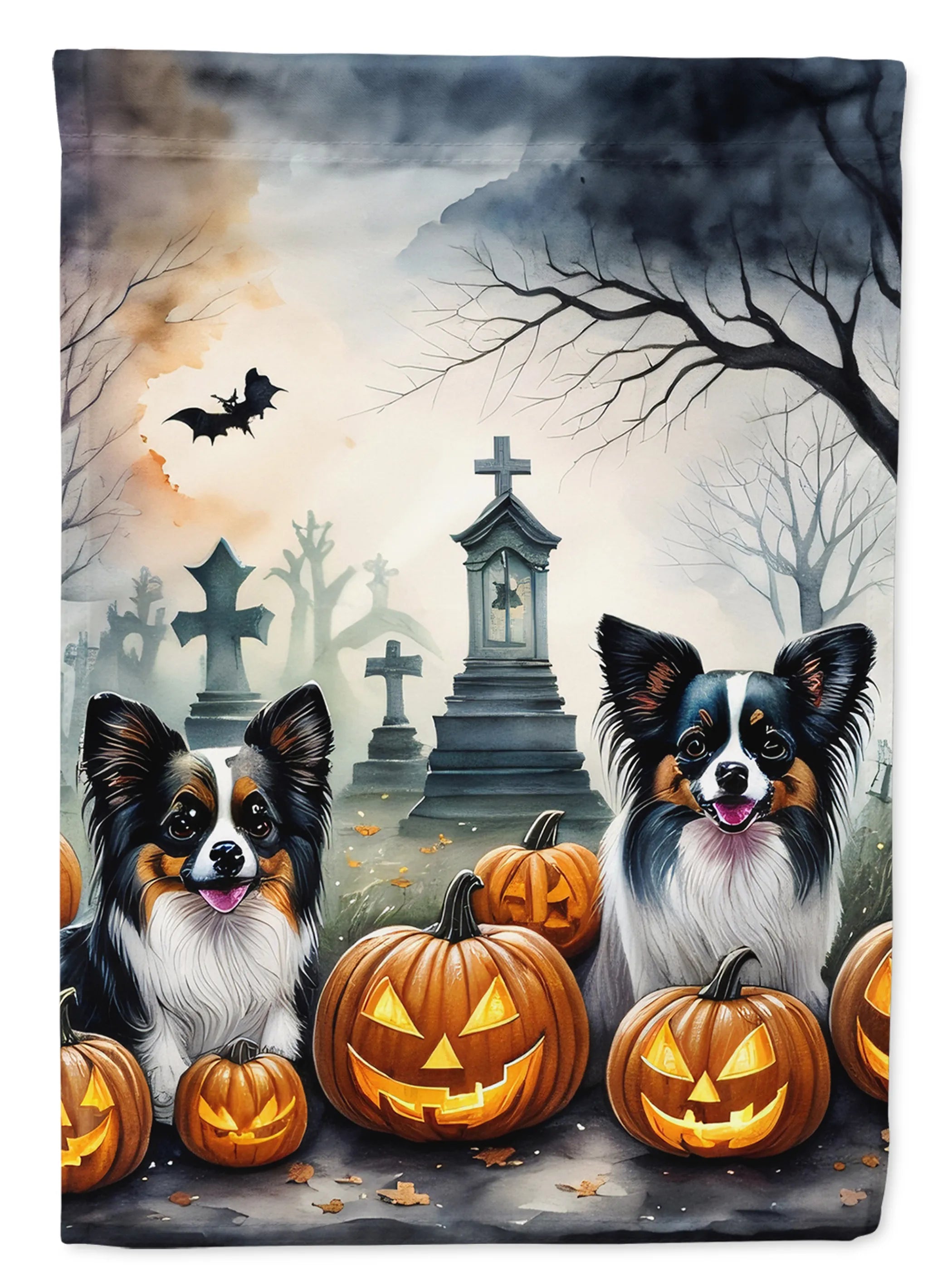 Spooky Halloween Decorative Flag - Pack Of: 1 | Collection name: Spooky halloween