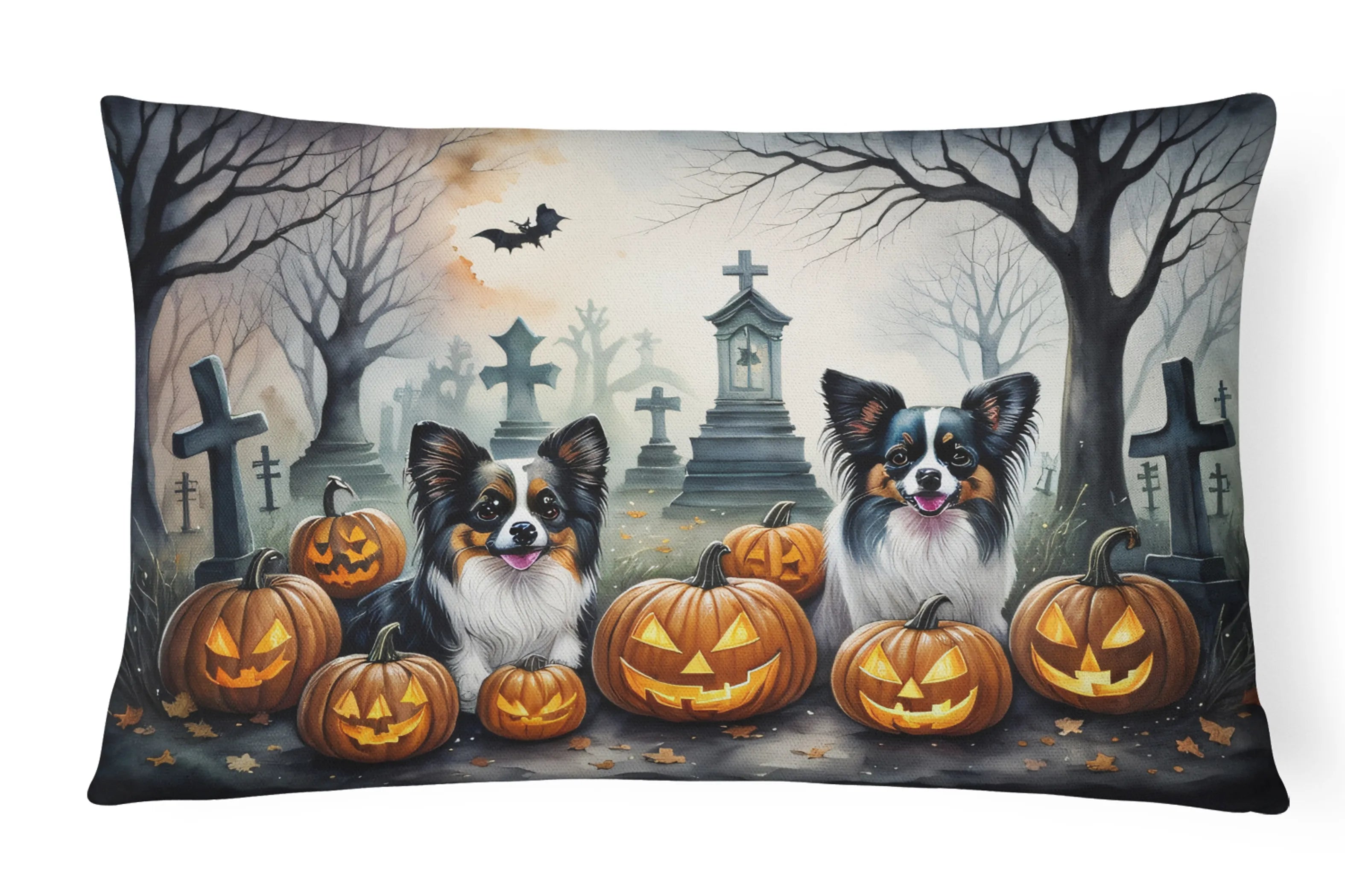 Spooky Halloween Throw Pillow - Pack Of: 1 | Collection name: Spooky halloween