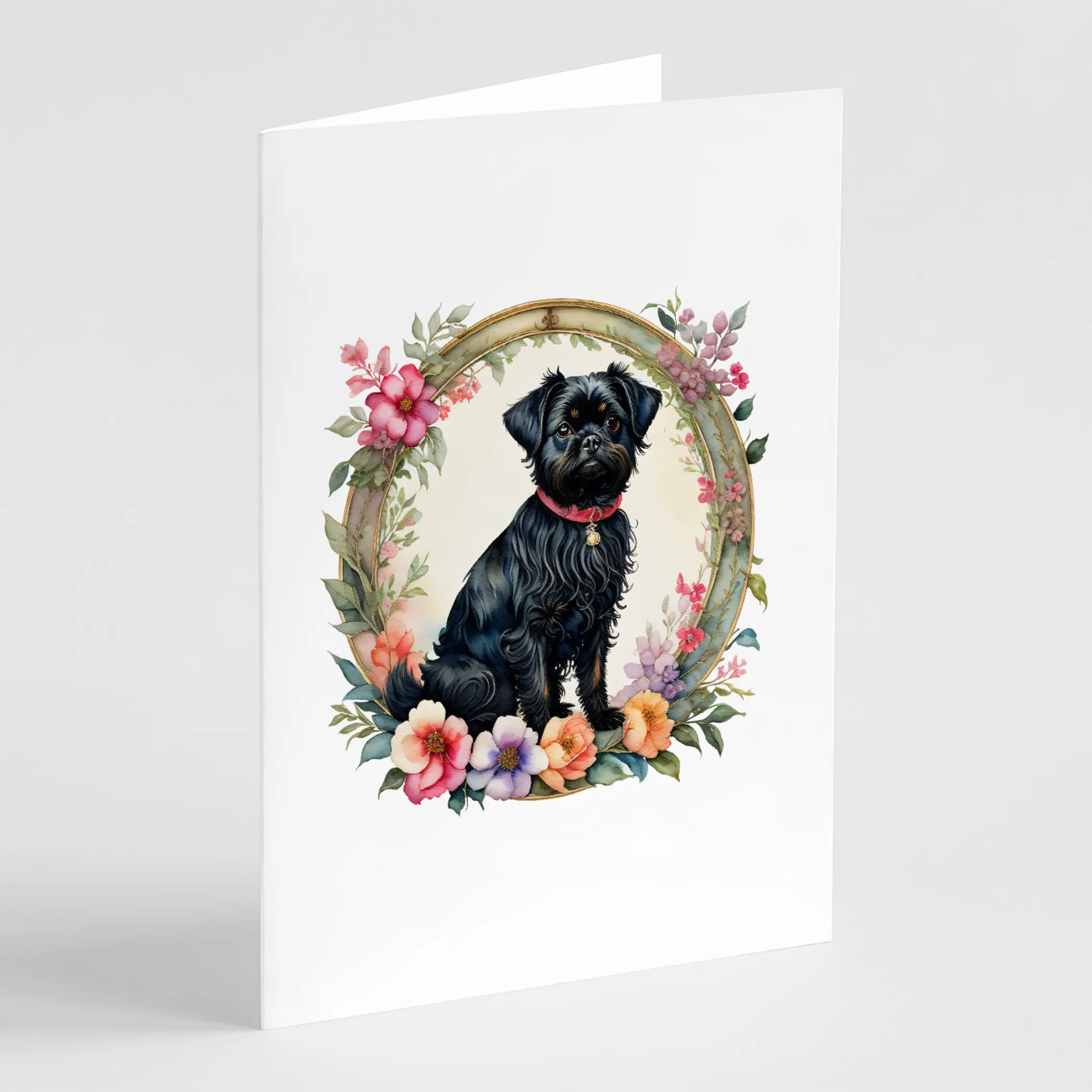 Frame of Flowers Greeting Cards  - Size: 5X7 | Pack Of: 1 | Collection name: Frame of flowers