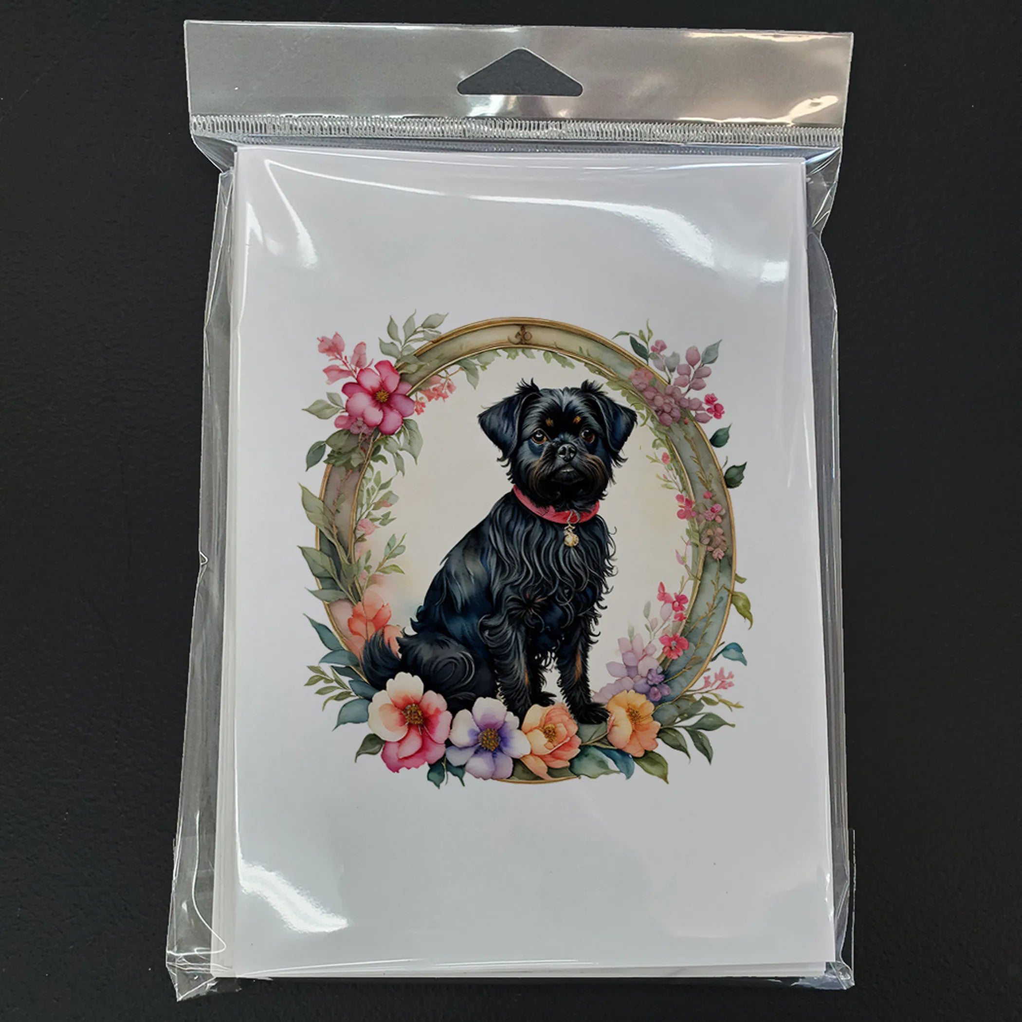Frame of Flowers Greeting Cards  - Size: 5X7 | Pack Of: 1 | Collection name: Frame of flowers