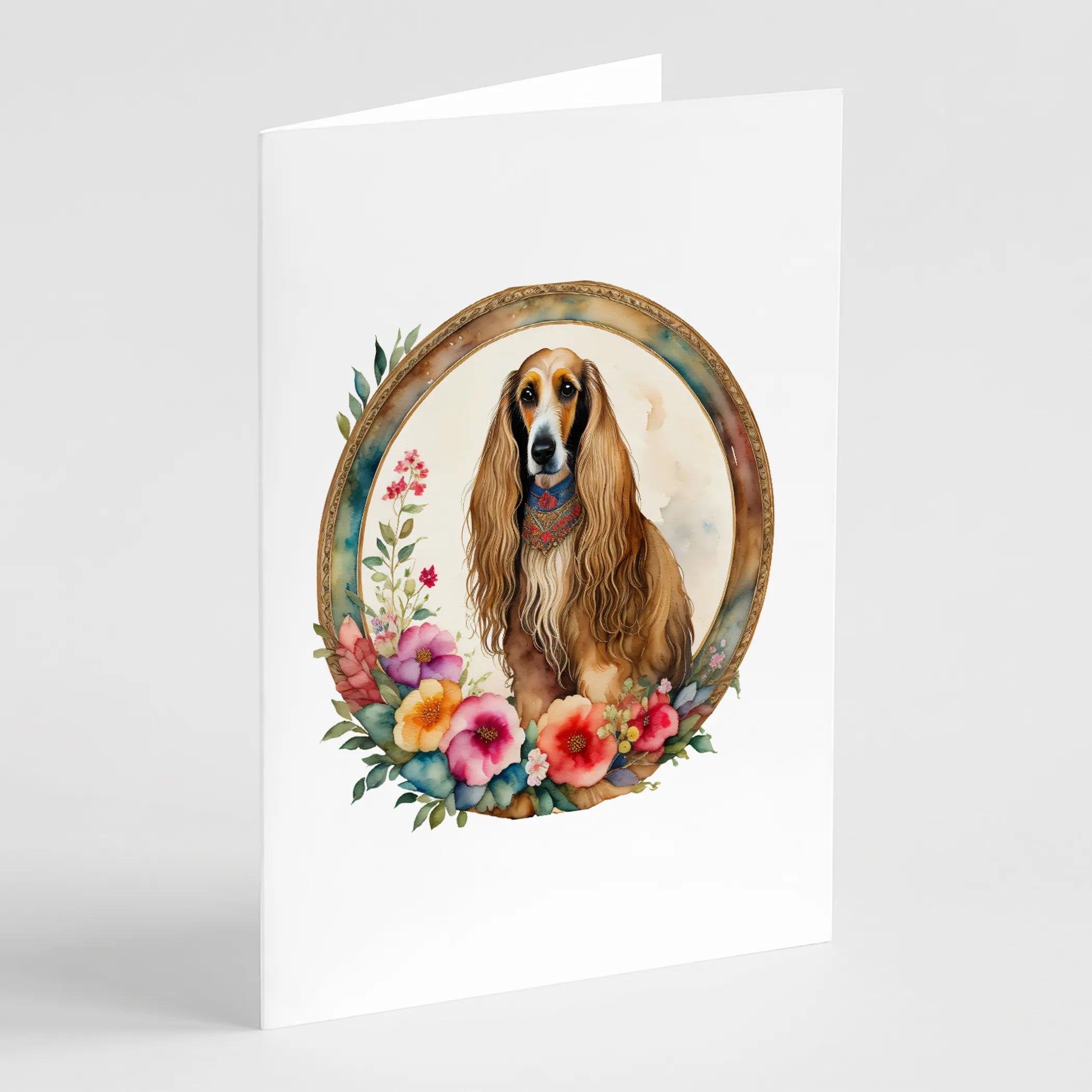 Frame of Flowers Greeting Cards  - Size: 5X7 | Pack Of: 1 | Collection name: Frame of flowers