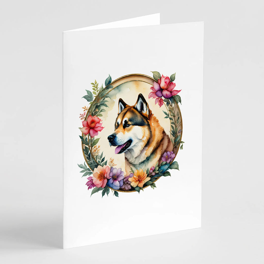 Frame of Flowers Greeting Cards  - Size: 5X7 | Pack Of: 1 | Collection name: Frame of flowers
