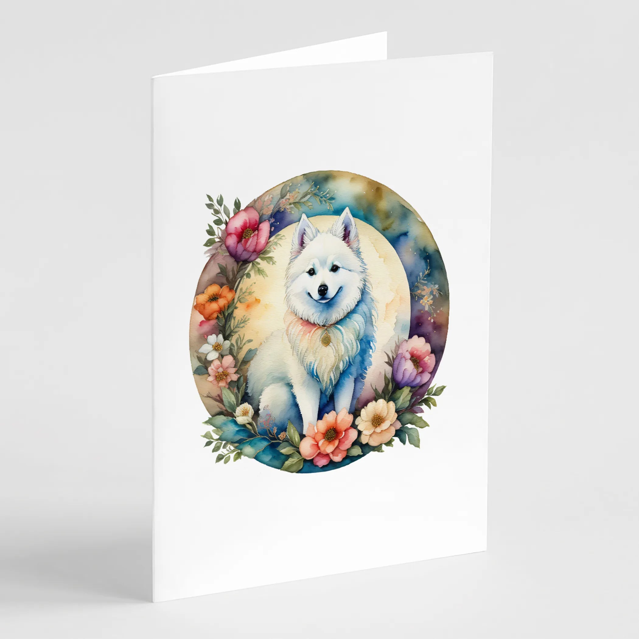 Frame of Flowers Greeting Cards  - Size: 5X7 | Pack Of: 1 | Collection name: Frame of flowers