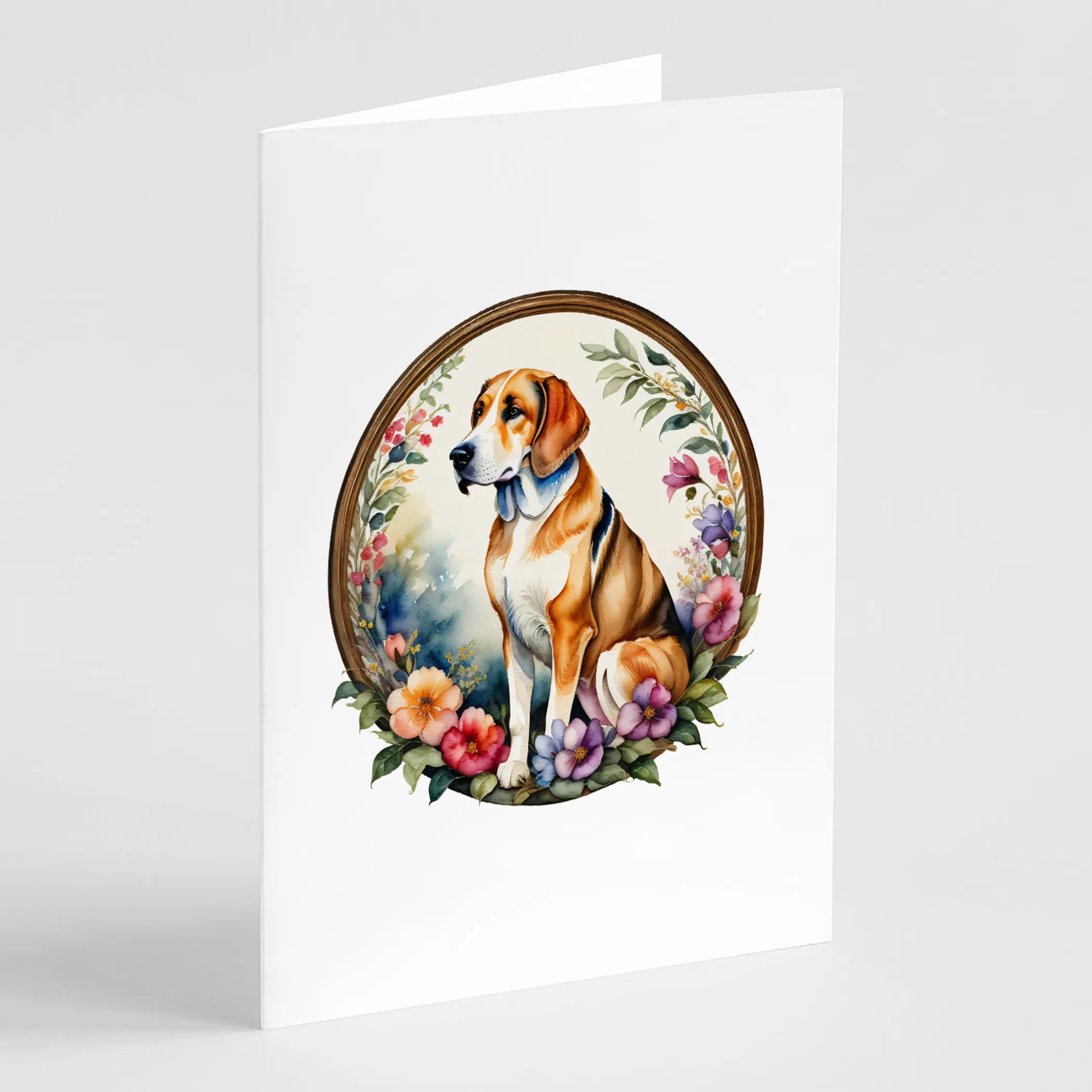 Frame of Flowers Greeting Cards  - Size: 5X7 | Pack Of: 1 | Collection name: Frame of flowers