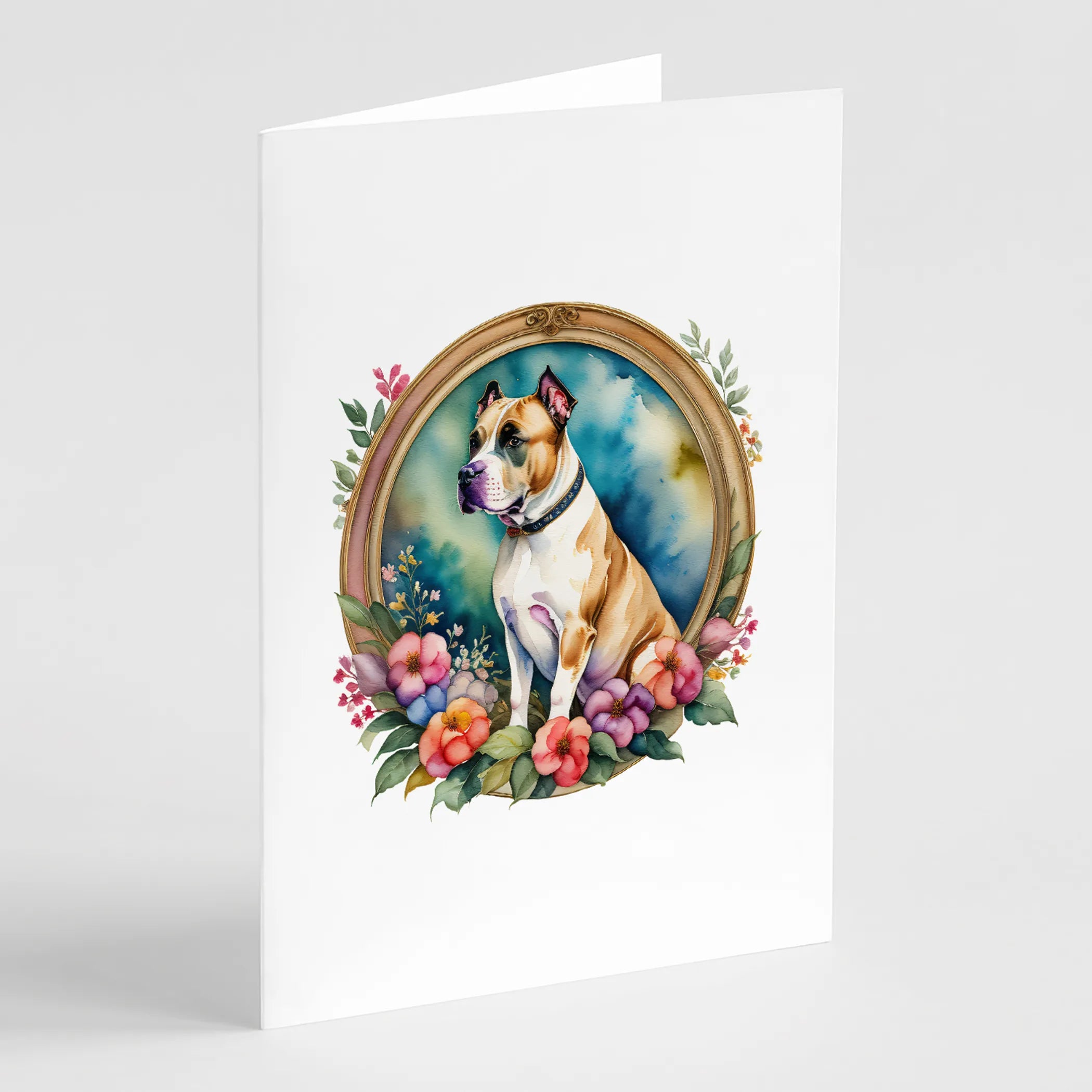 Frame of Flowers Greeting Cards  - Size: 5X7 | Pack Of: 1 | Collection name: Frame of flowers