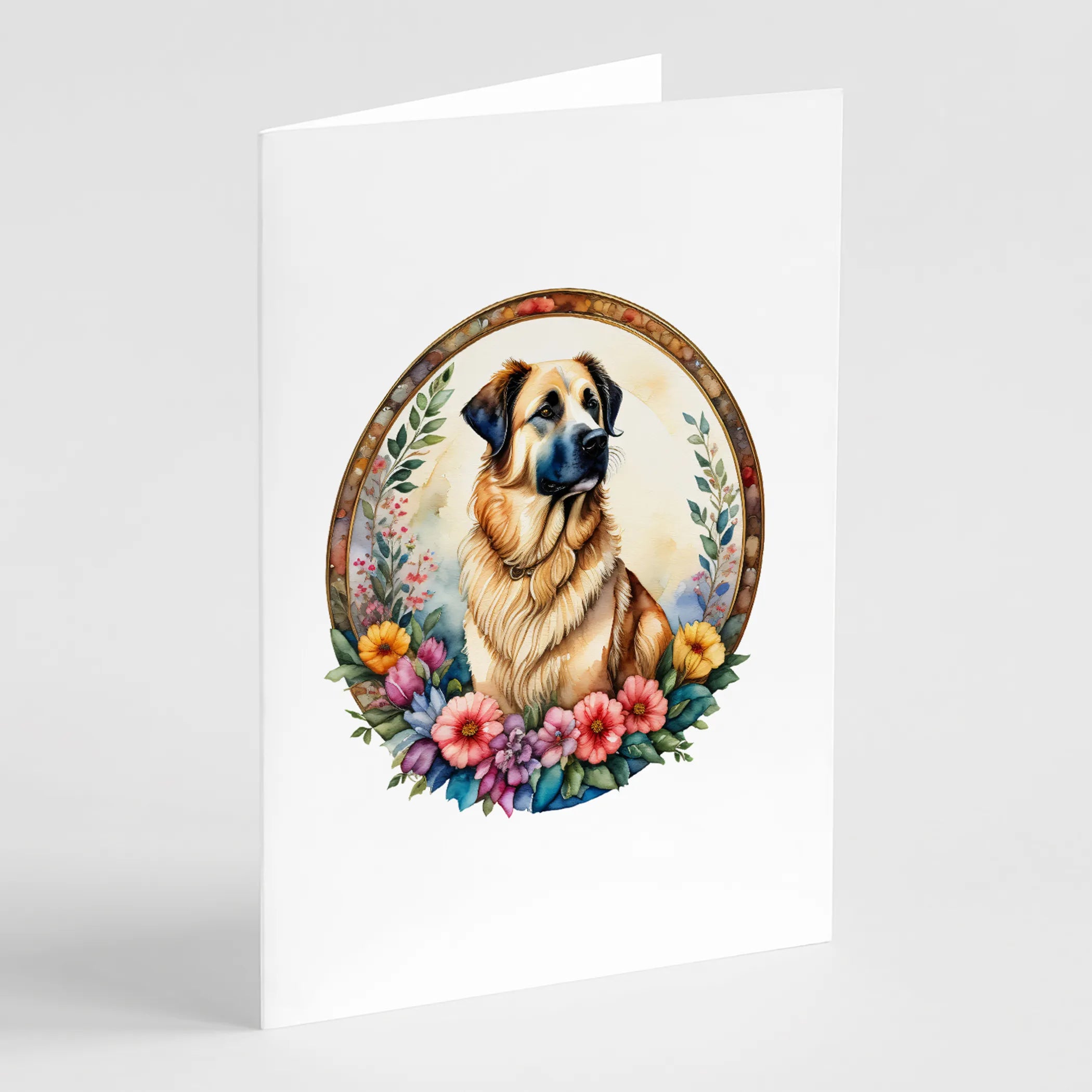 Frame of Flowers Greeting Cards  - Size: 5X7 | Pack Of: 1 | Collection name: Frame of flowers
