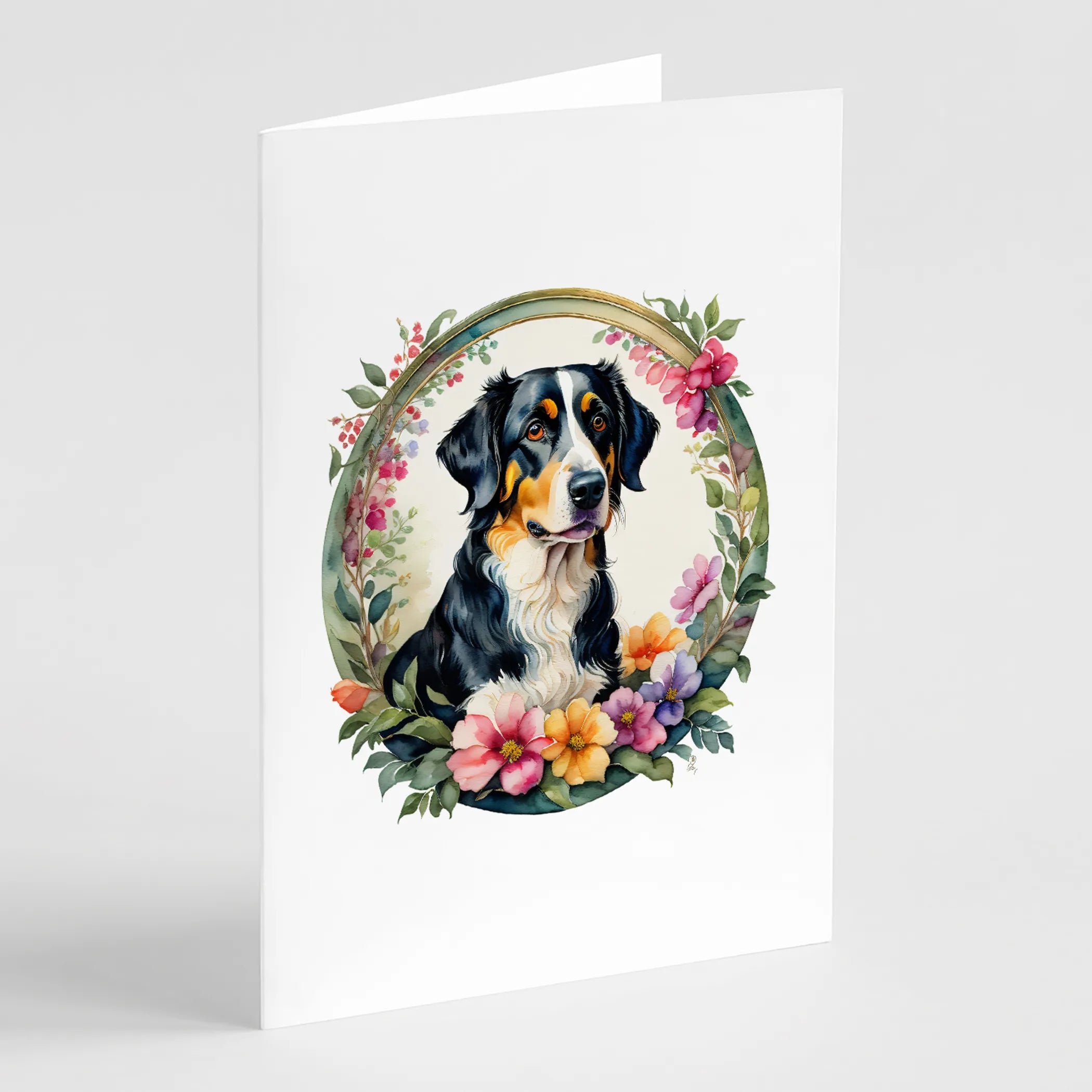 Frame of Flowers Greeting Cards  - Size: 5X7 | Pack Of: 1 | Collection name: Frame of flowers