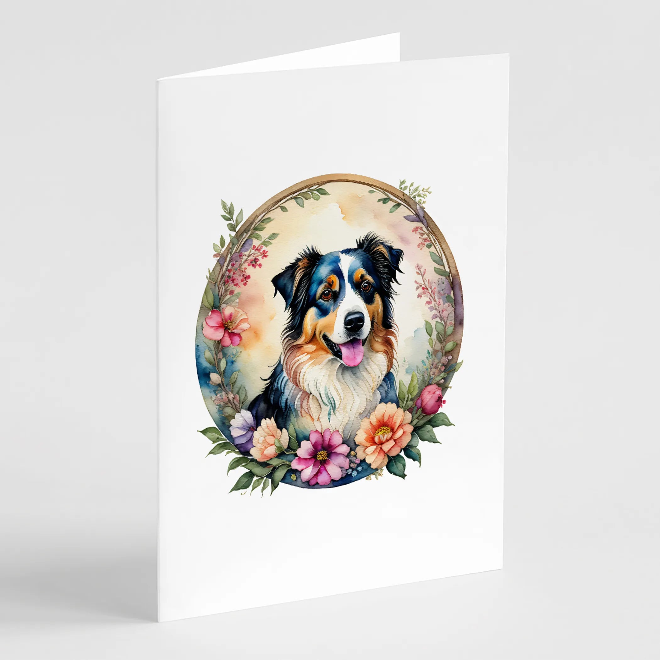 Frame of Flowers Greeting Cards  - Size: 5X7 | Pack Of: 1 | Collection name: Frame of flowers