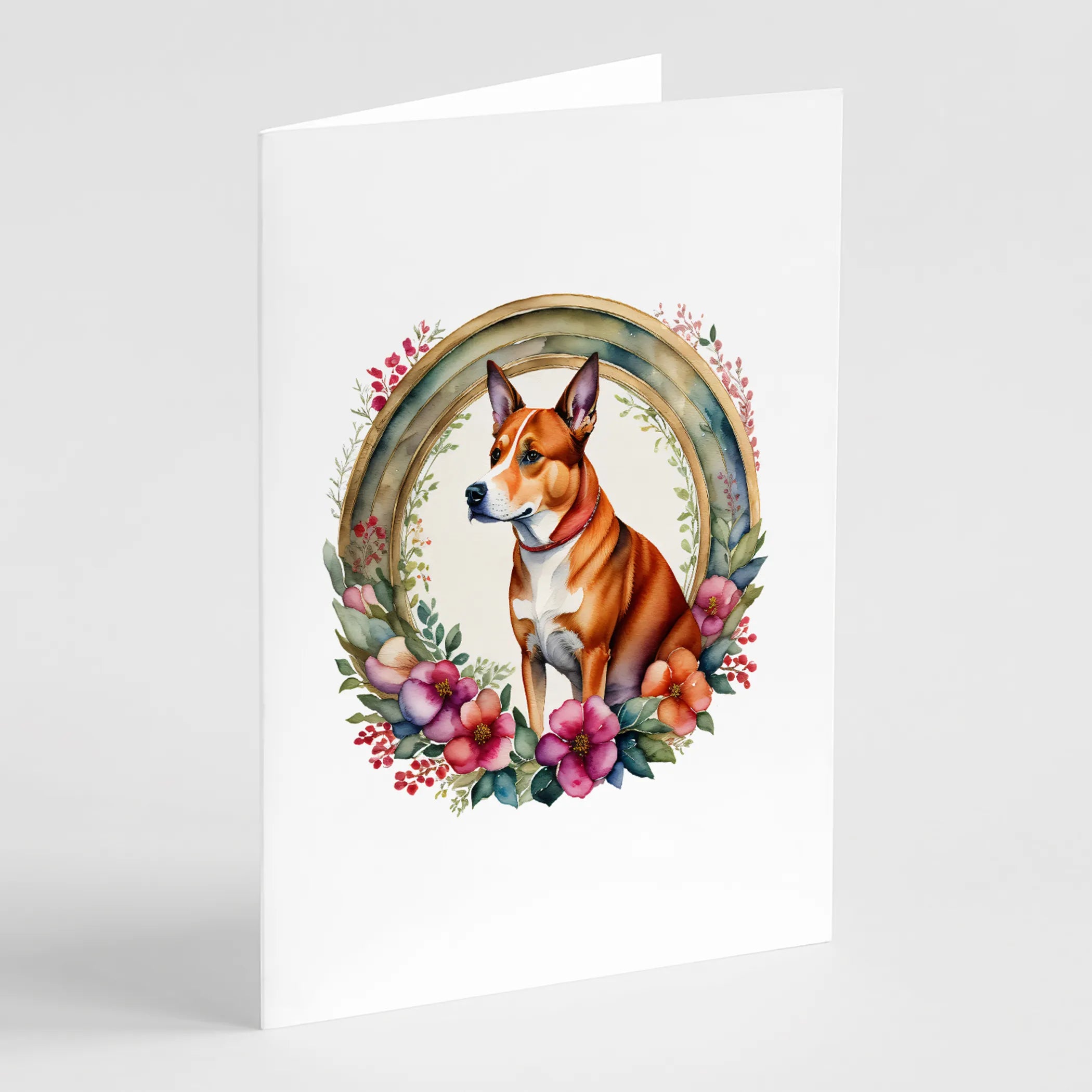 Frame of Flowers Greeting Cards  - Size: 5X7 | Pack Of: 1 | Collection name: Frame of flowers