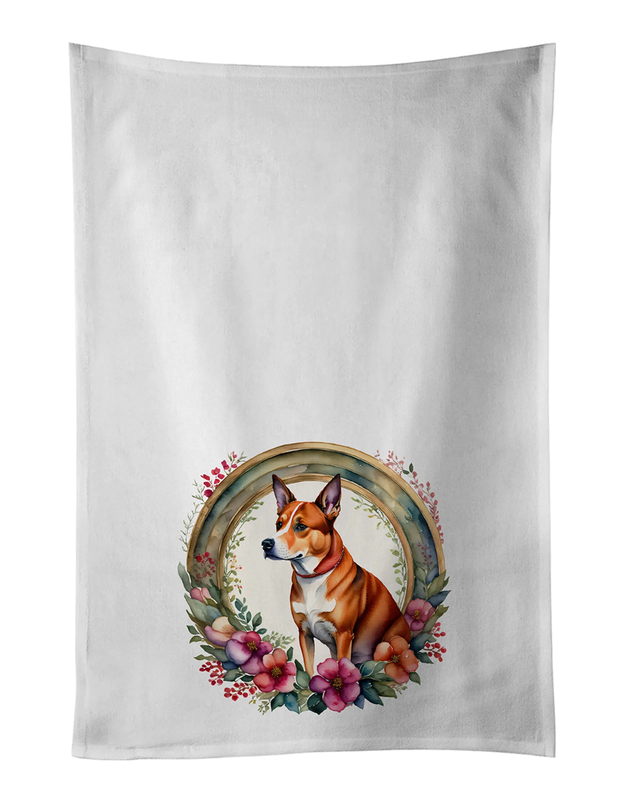 Frame of Flowers Kitchen Towel Set of 2 - Size: 28HX19W | Pack Of: 1 | Collection name: Frame of flowers