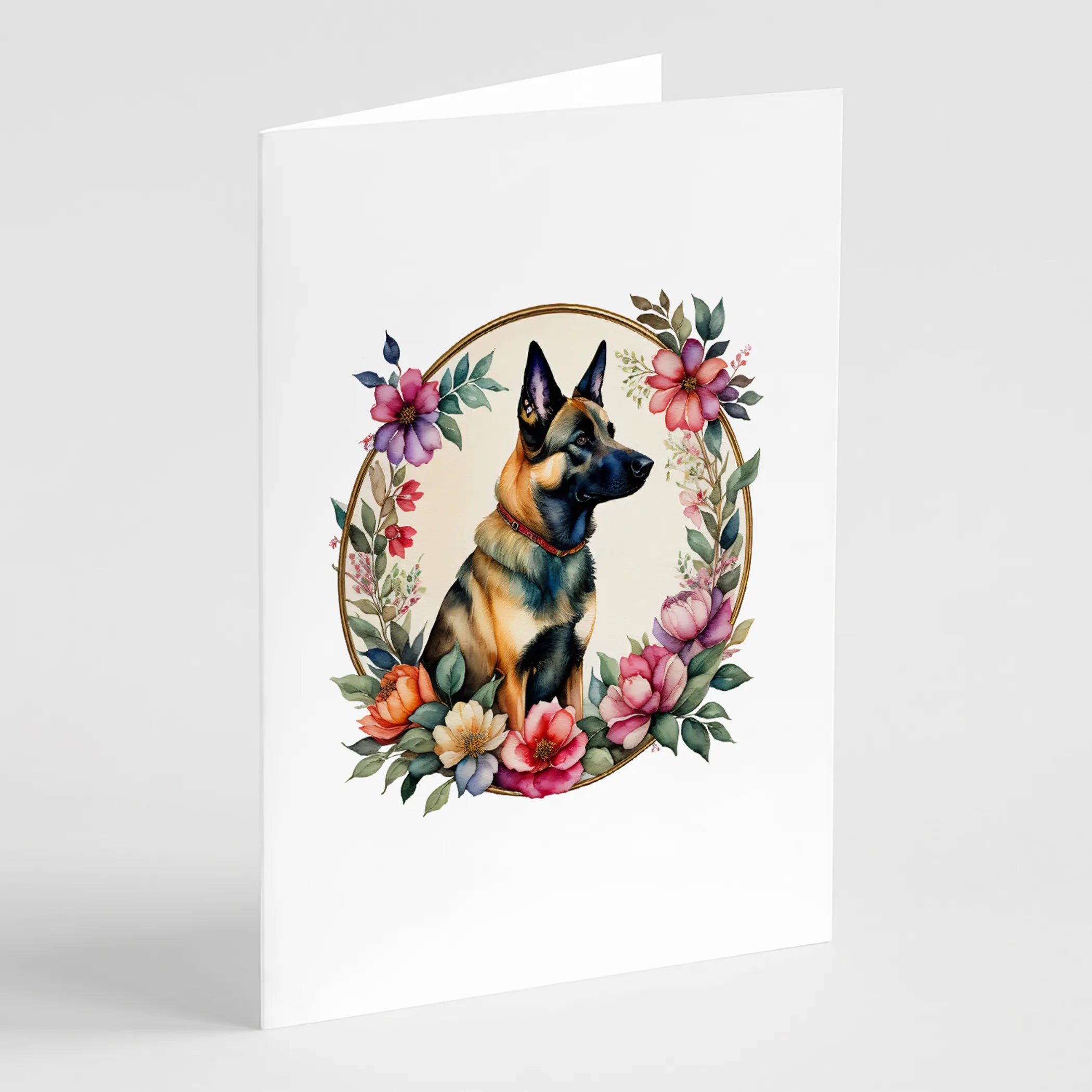 Frame of Flowers Greeting Cards  - Size: 5X7 | Pack Of: 1 | Collection name: Frame of flowers