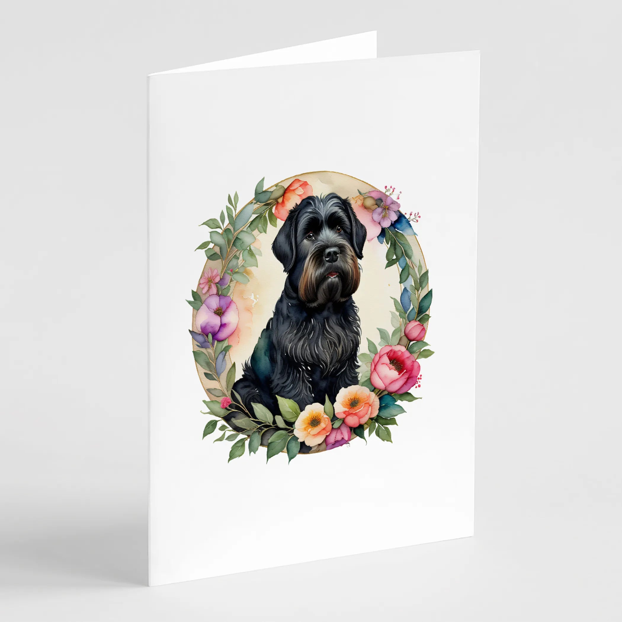 Frame of Flowers Greeting Cards  - Size: 5X7 | Pack Of: 1 | Collection name: Frame of flowers