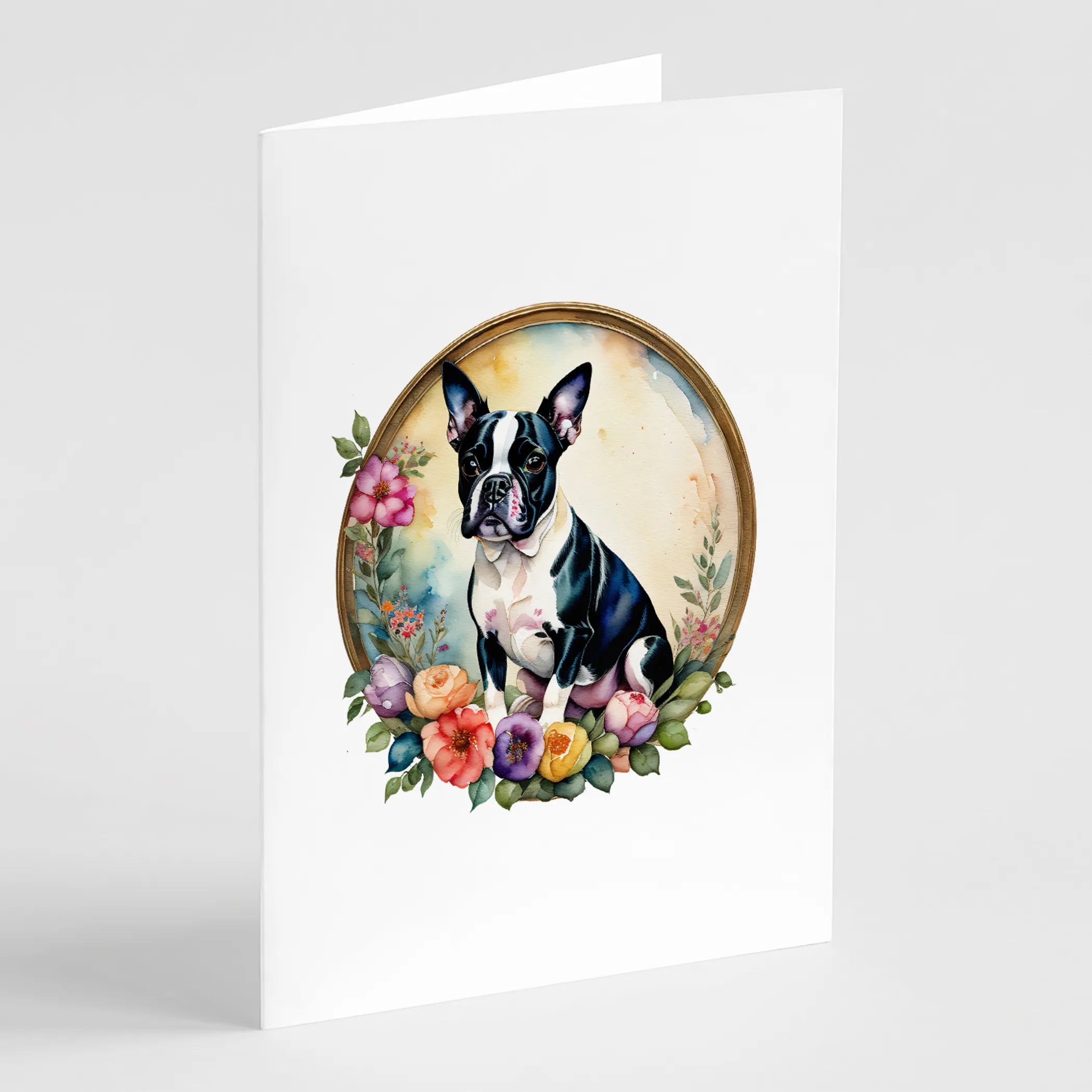 Frame of Flowers Greeting Cards  - Size: 5X7 | Pack Of: 1 | Collection name: Frame of flowers