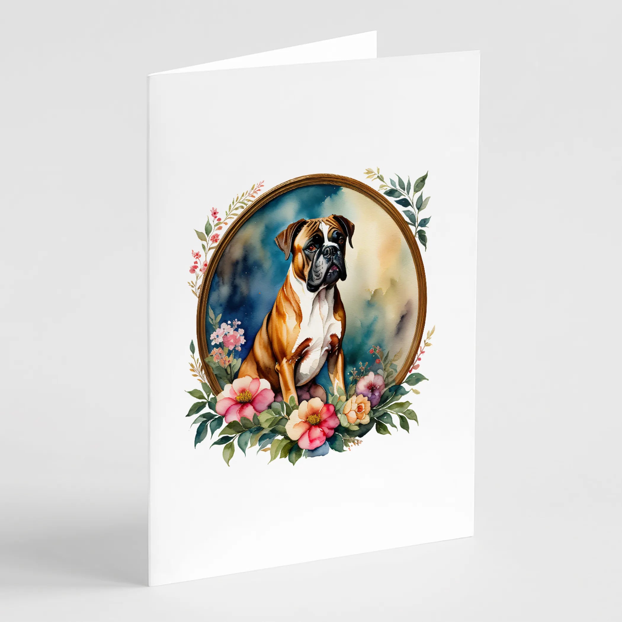 Frame of Flowers Greeting Cards  - Size: 5X7 | Pack Of: 1 | Collection name: Frame of flowers