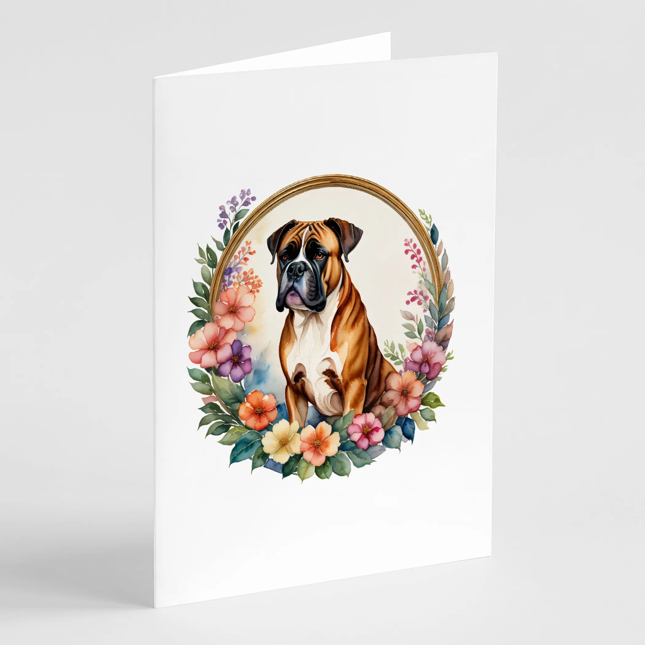 Frame of Flowers Greeting Cards  - Size: 5X7 | Pack Of: 1 | Collection name: Frame of flowers