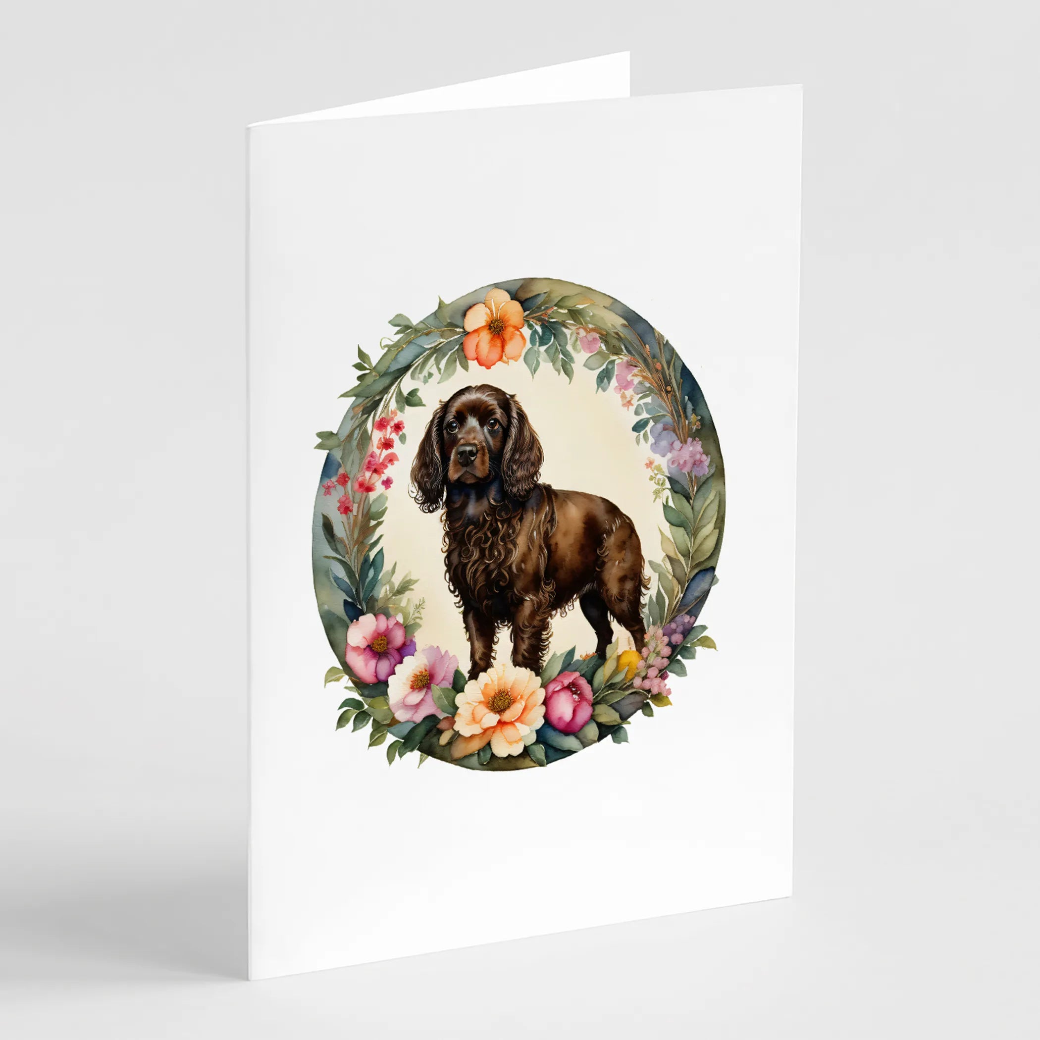 Frame of Flowers Greeting Cards  - Size: 5X7 | Pack Of: 1 | Collection name: Frame of flowers