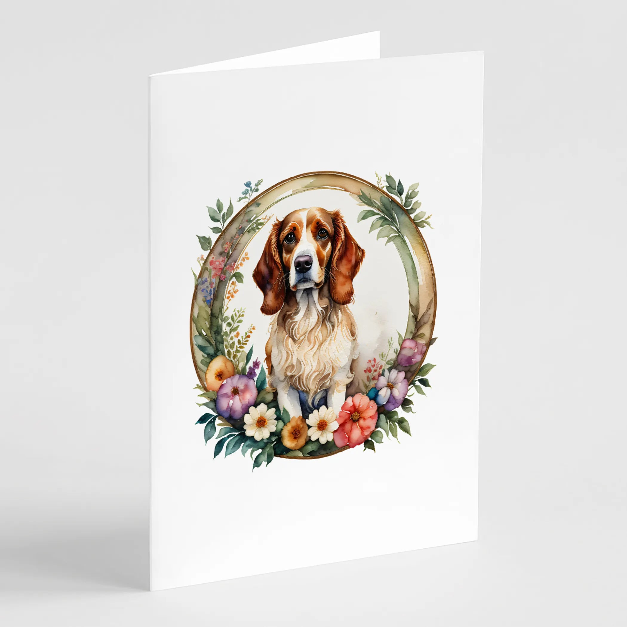 Frame of Flowers Greeting Cards  - Size: 5X7 | Pack Of: 1 | Collection name: Frame of flowers