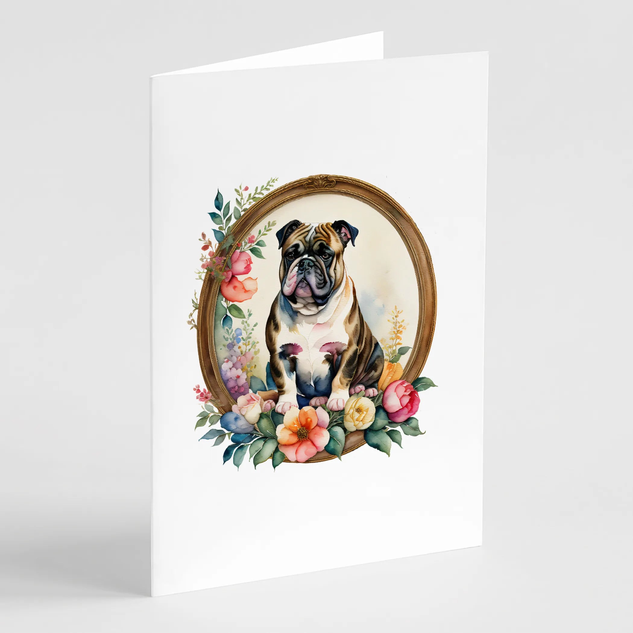 Frame of Flowers Greeting Cards  - Size: 5X7 | Pack Of: 1 | Collection name: Frame of flowers