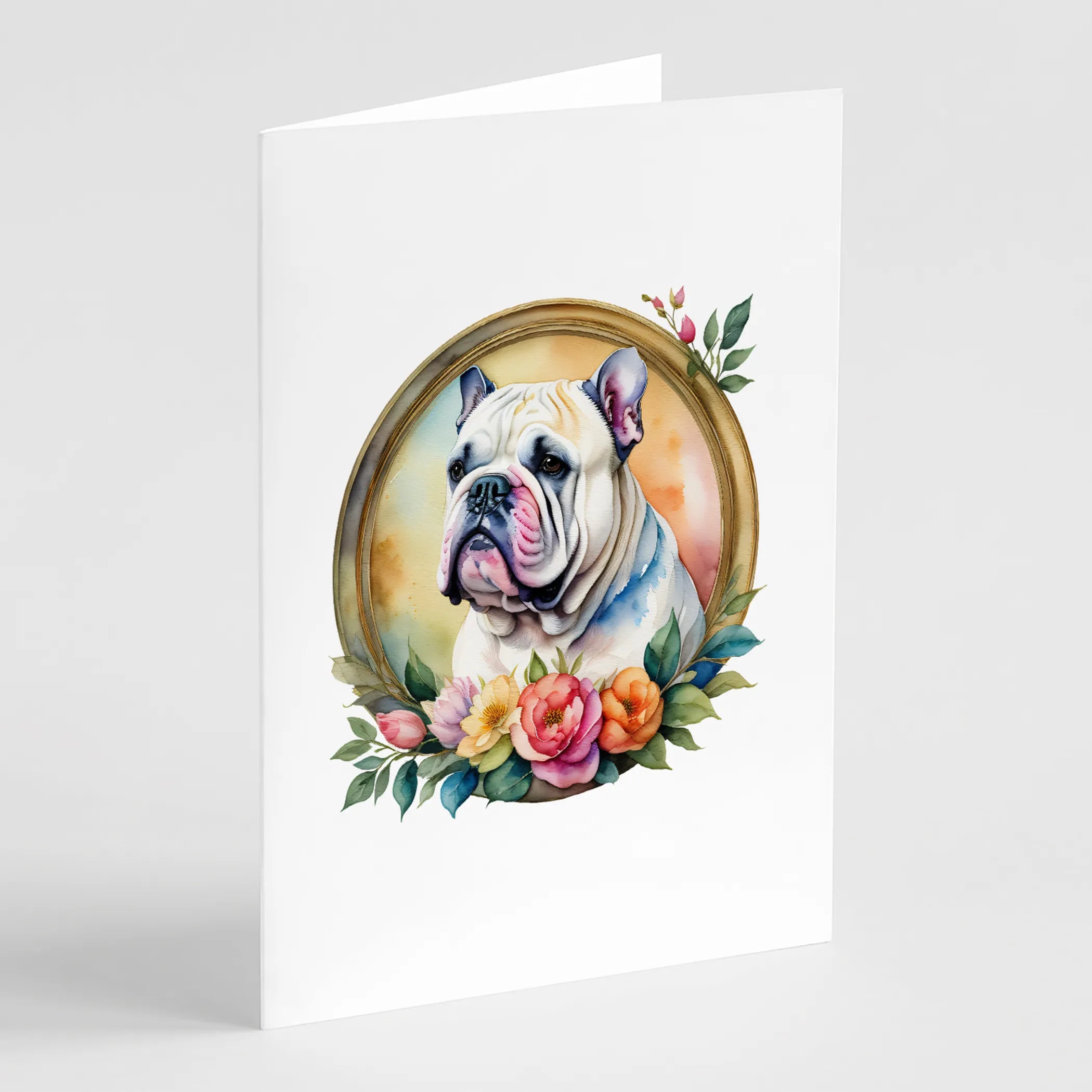 Frame of Flowers Greeting Cards  - Size: 5X7 | Pack Of: 1 | Collection name: Frame of flowers