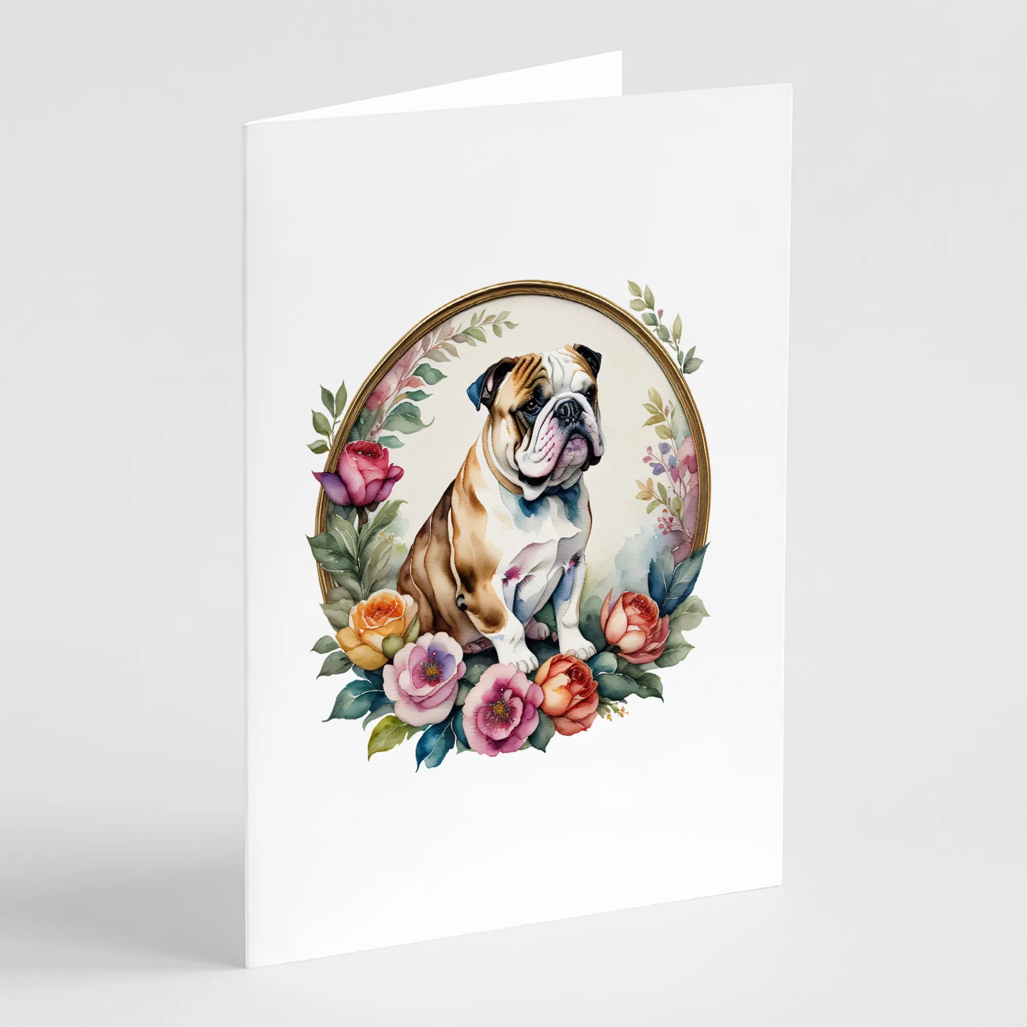 Frame of Flowers Greeting Cards  - Size: 5X7 | Pack Of: 1 | Collection name: Frame of flowers