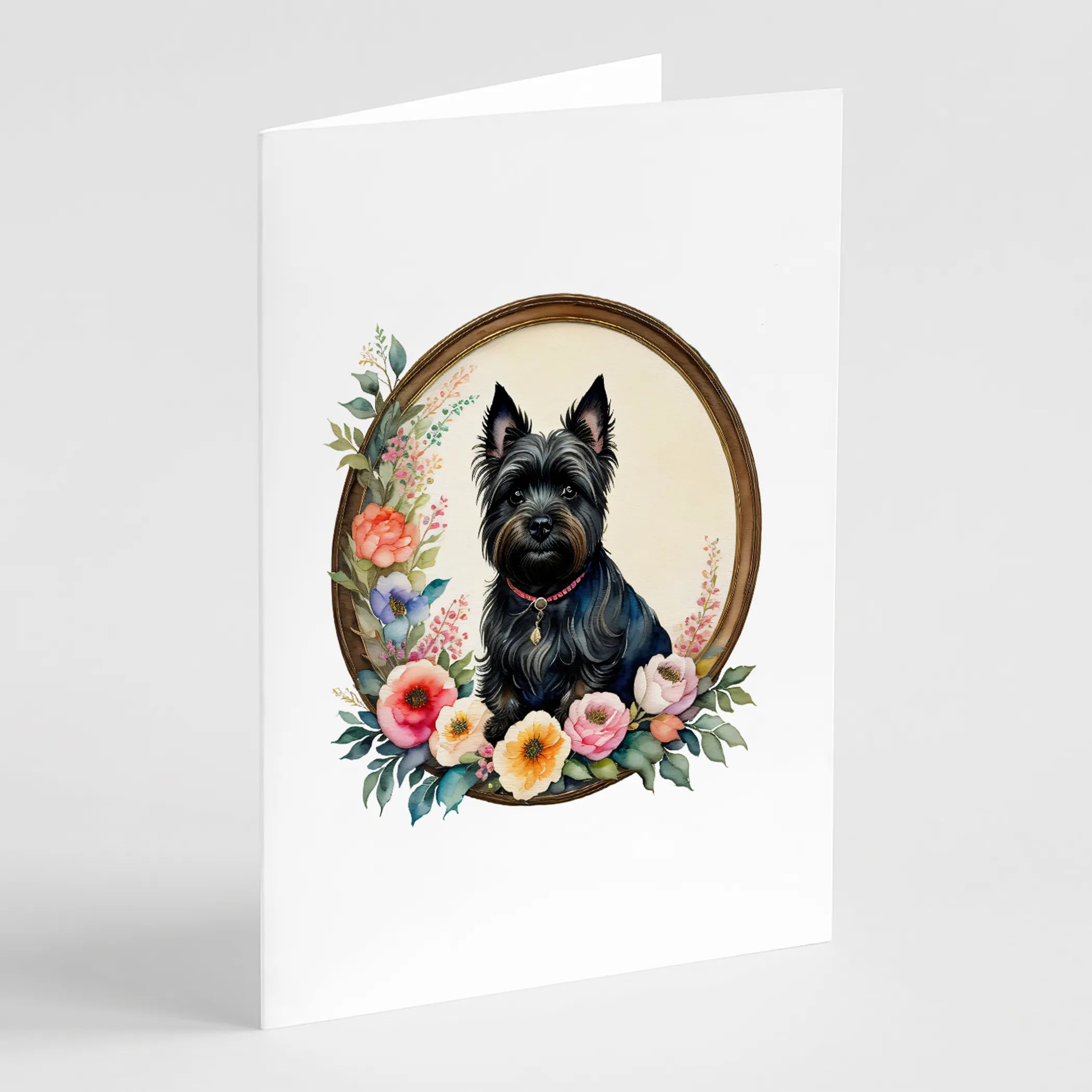 Frame of Flowers Greeting Cards  - Size: 5X7 | Pack Of: 1 | Collection name: Frame of flowers