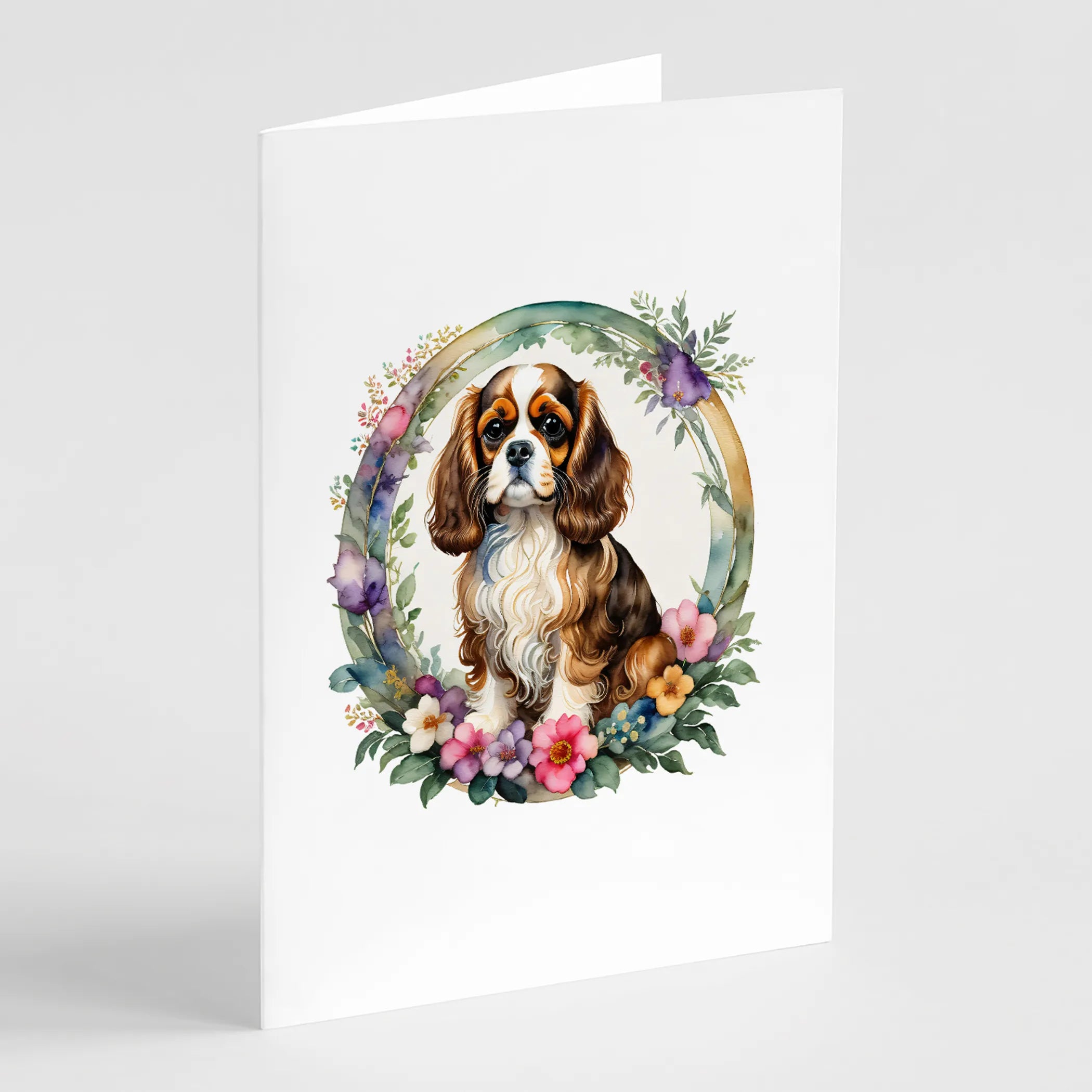 Frame of Flowers Greeting Cards  - Size: 5X7 | Pack Of: 1 | Collection name: Frame of flowers