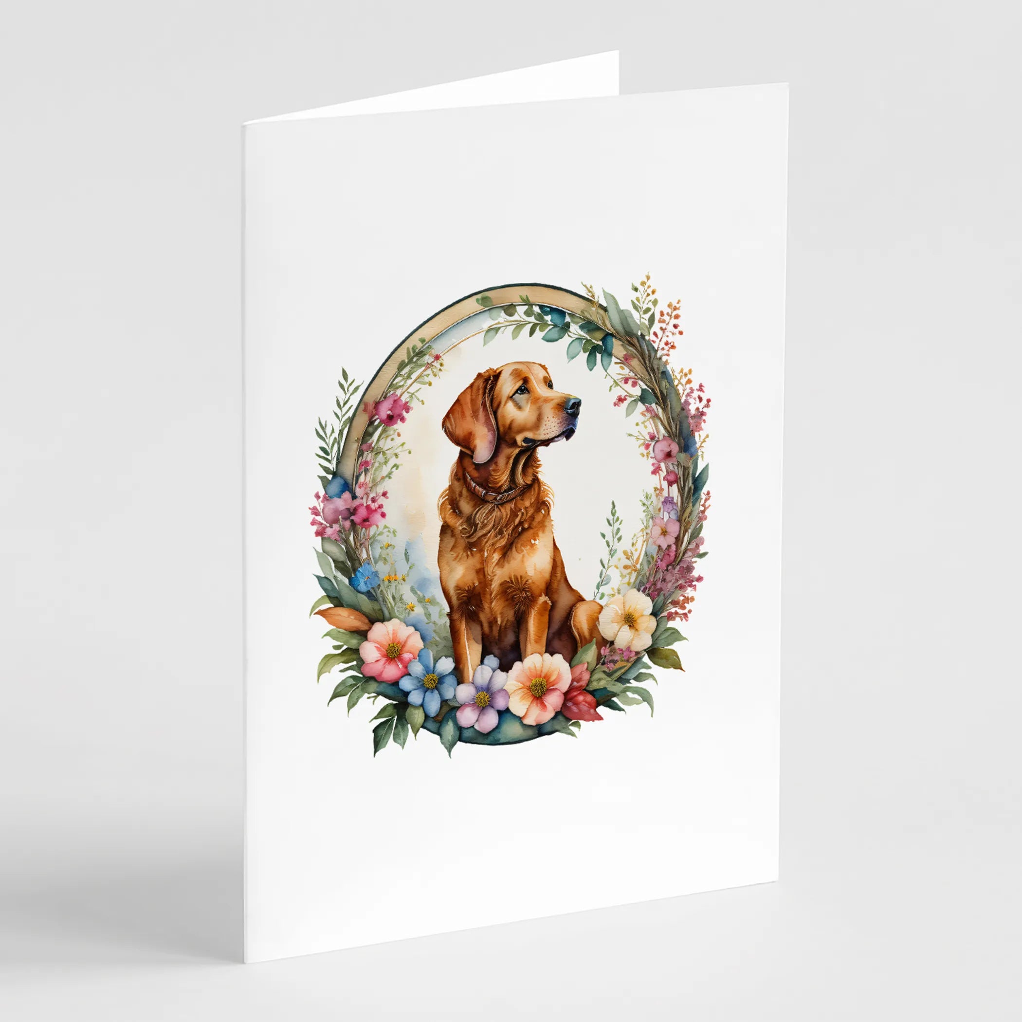 Frame of Flowers Greeting Cards  - Size: 5X7 | Pack Of: 1 | Collection name: Frame of flowers
