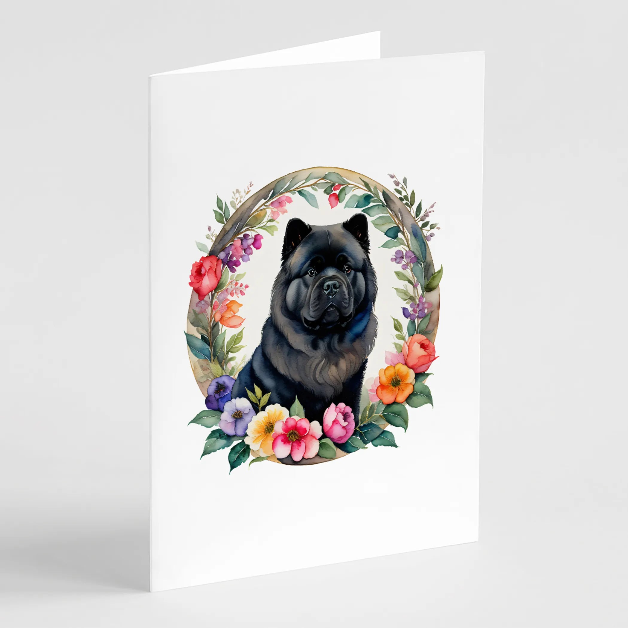Frame of Flowers Greeting Cards  - Size: 5X7 | Pack Of: 1 | Collection name: Frame of flowers