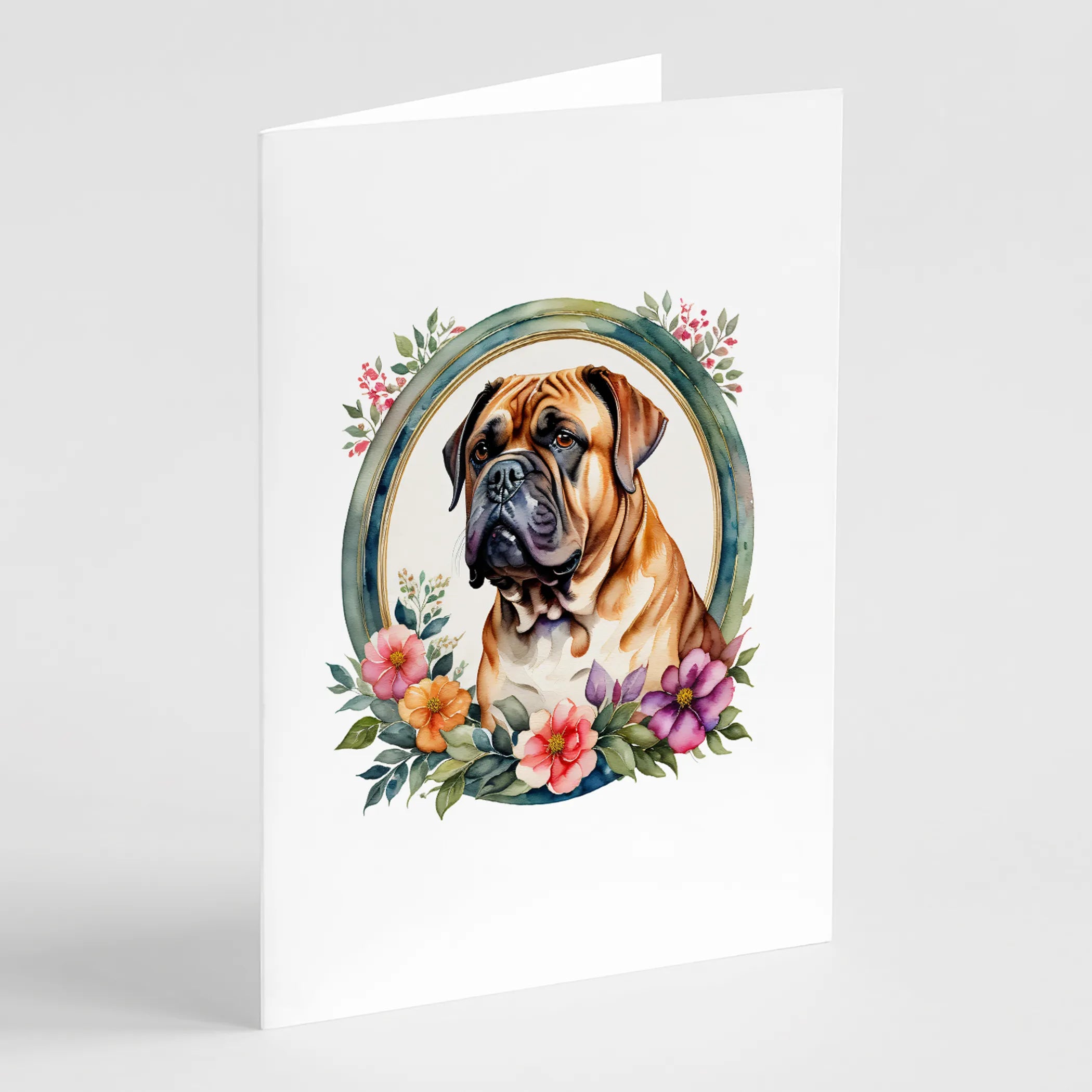 Frame of Flowers Greeting Cards  - Size: 5X7 | Pack Of: 1 | Collection name: Frame of flowers