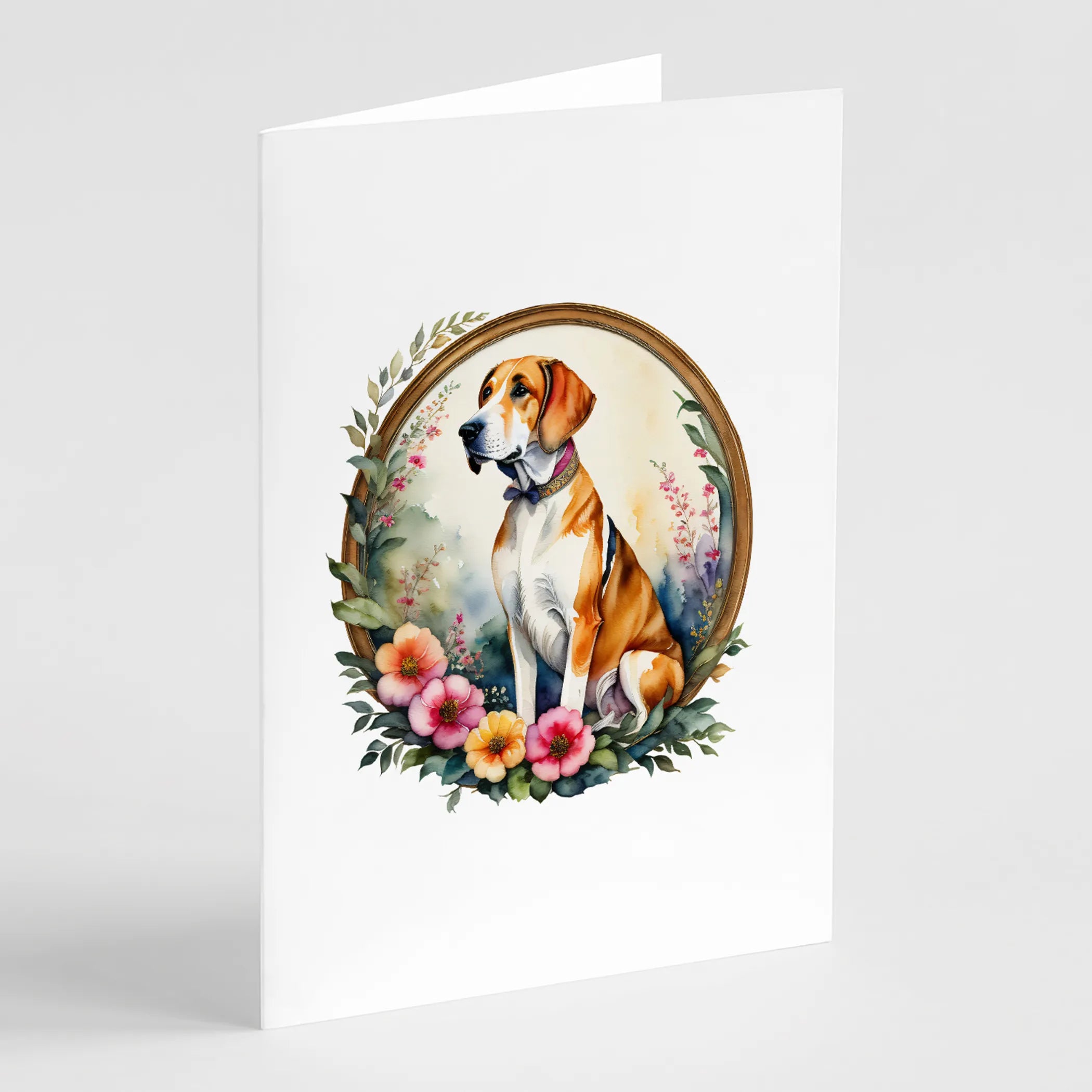 Frame of Flowers Greeting Cards  - Size: 5X7 | Pack Of: 1 | Collection name: Frame of flowers