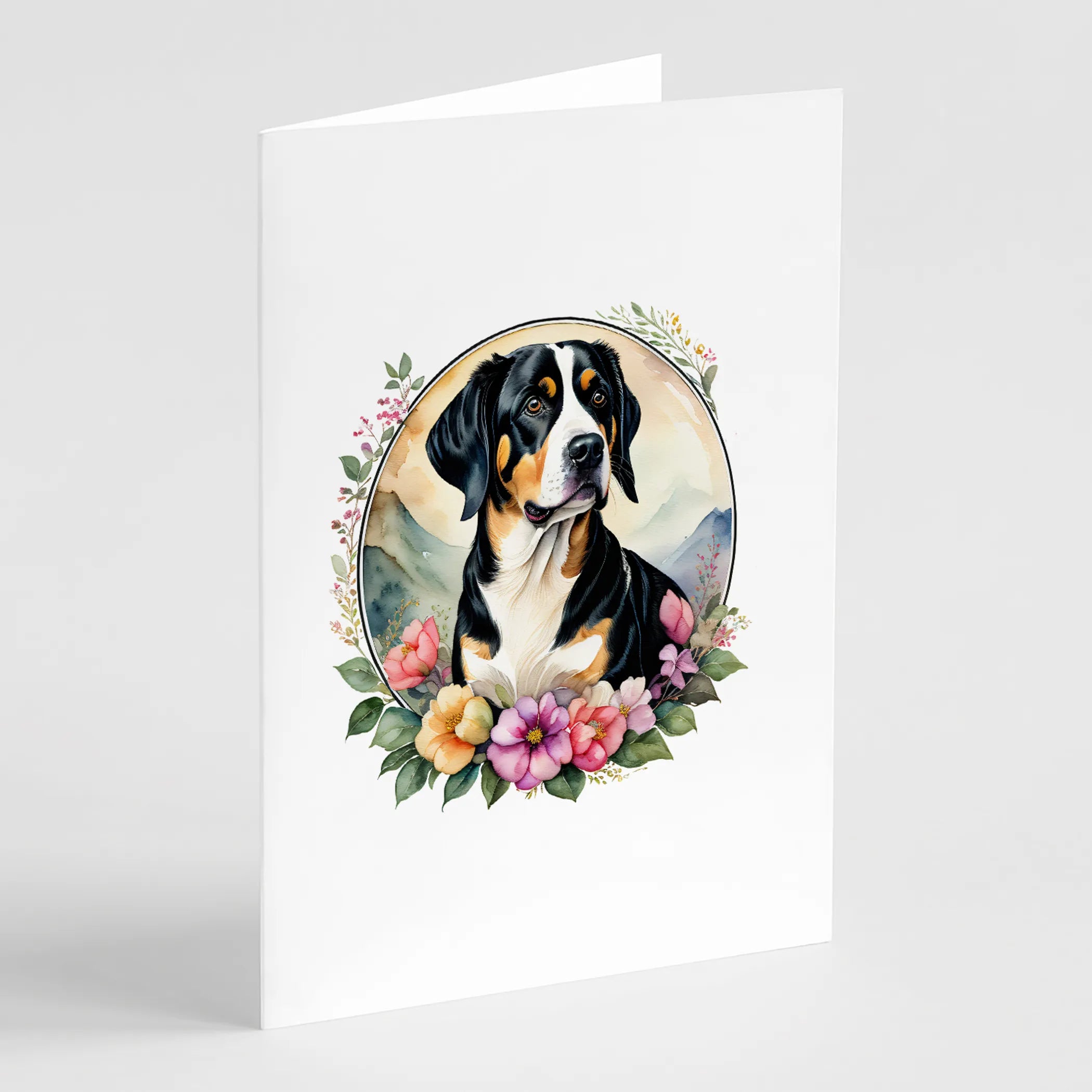 Frame of Flowers Greeting Cards  - Size: 5X7 | Pack Of: 1 | Collection name: Frame of flowers