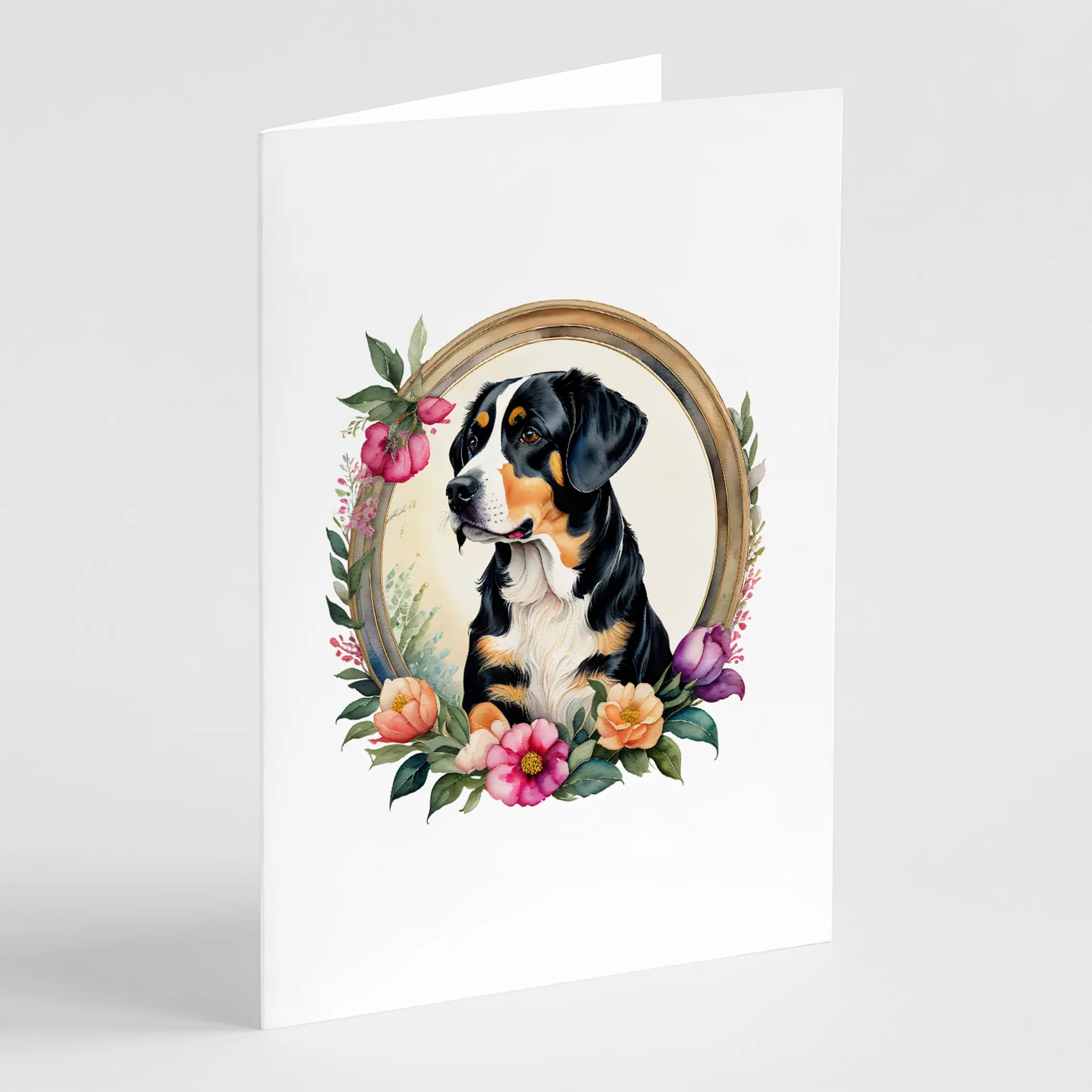 Frame of Flowers Greeting Cards  - Size: 5X7 | Pack Of: 1 | Collection name: Frame of flowers