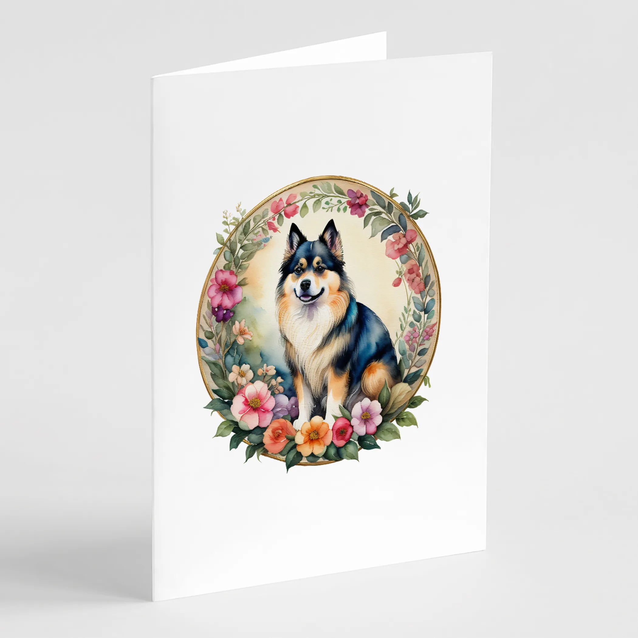 Frame of Flowers Greeting Cards  - Size: 5X7 | Pack Of: 1 | Collection name: Frame of flowers
