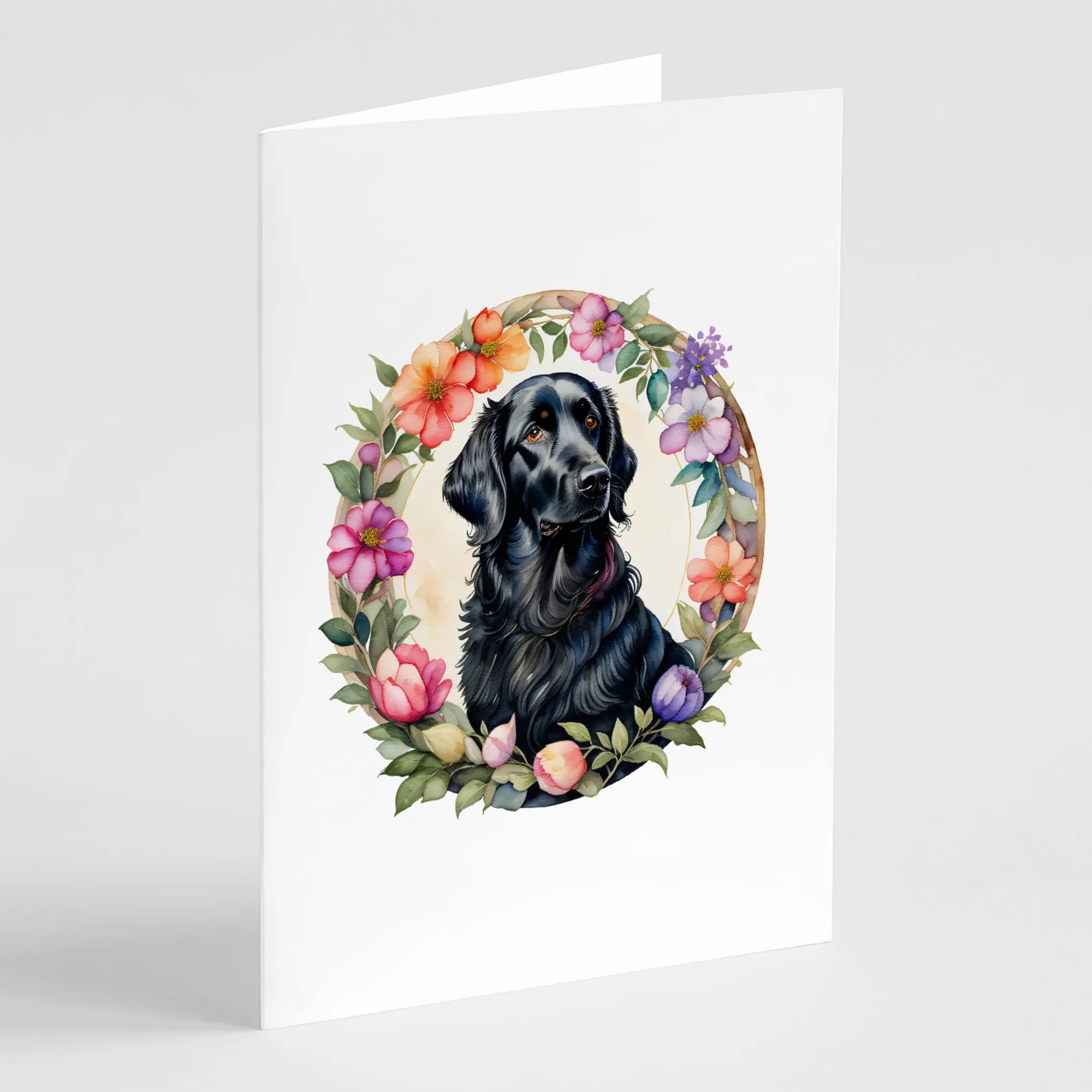 Frame of Flowers Greeting Cards  - Size: 5X7 | Pack Of: 1 | Collection name: Frame of flowers