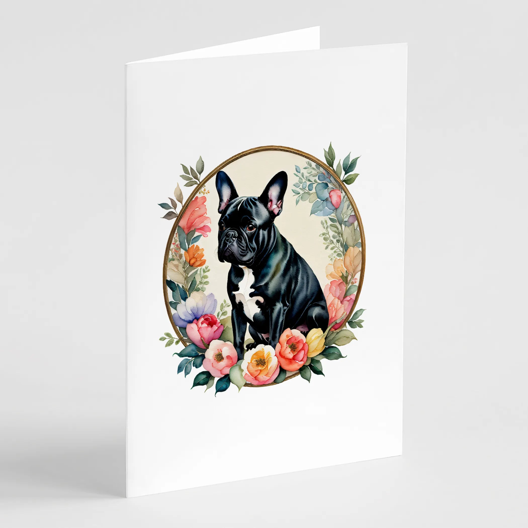 Frame of Flowers Greeting Cards  - Size: 5X7 | Pack Of: 1 | Collection name: Frame of flowers