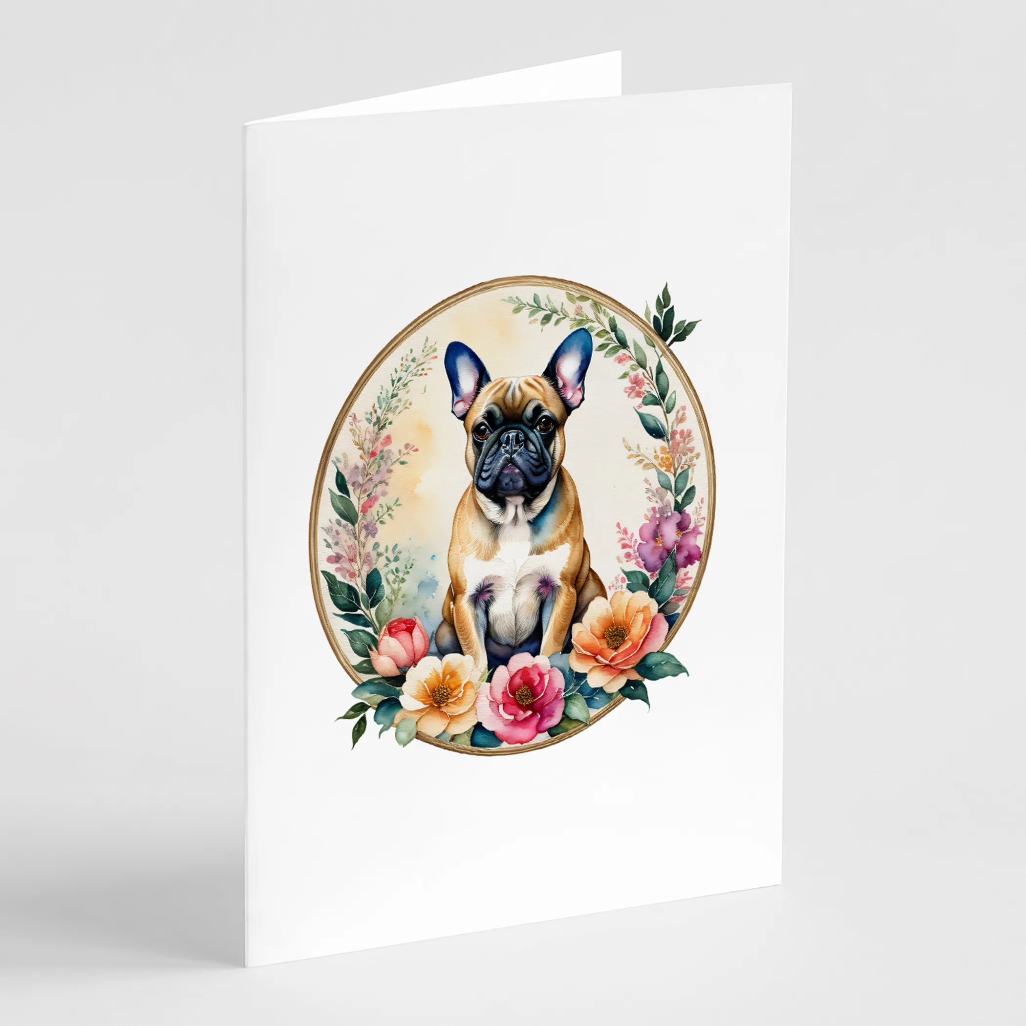 Frame of Flowers Greeting Cards  - Size: 5X7 | Pack Of: 1 | Collection name: Frame of flowers