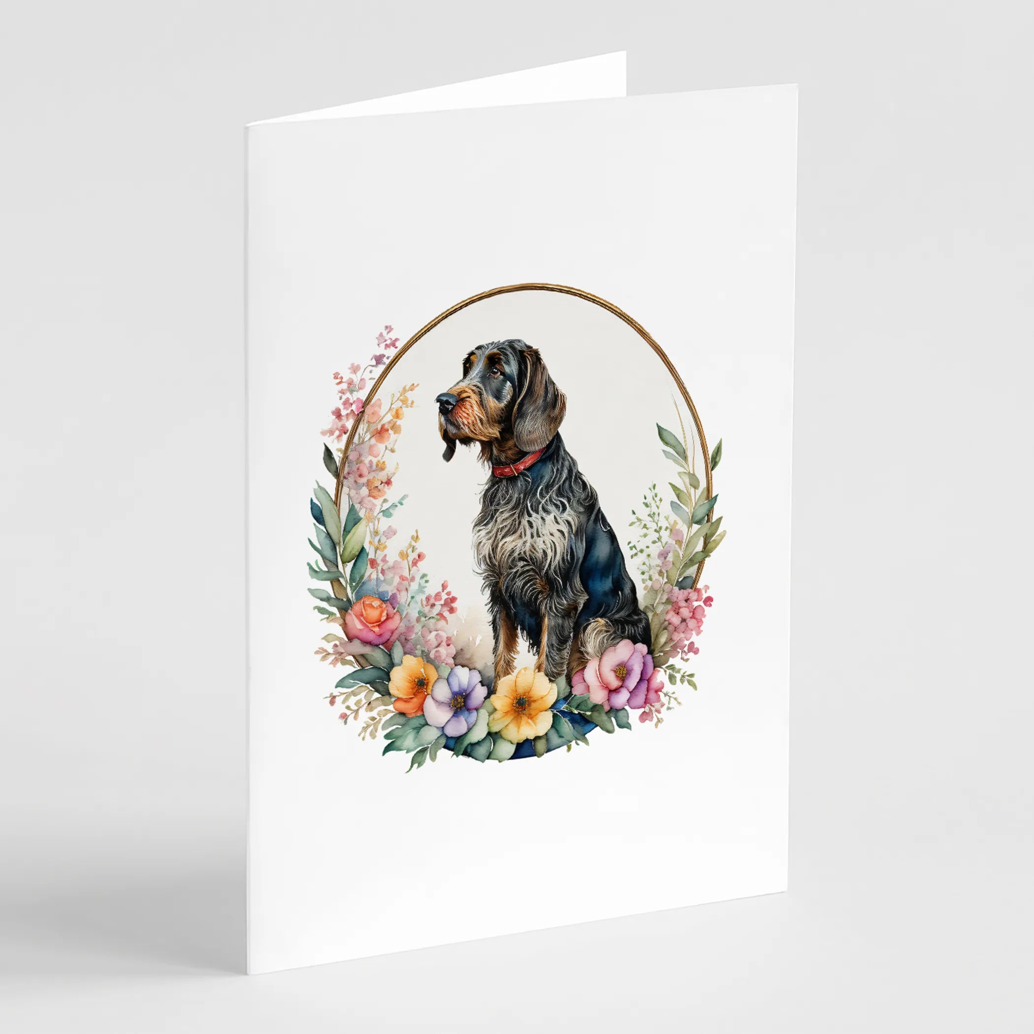 Frame of Flowers Greeting Cards  - Size: 5X7 | Pack Of: 1 | Collection name: Frame of flowers