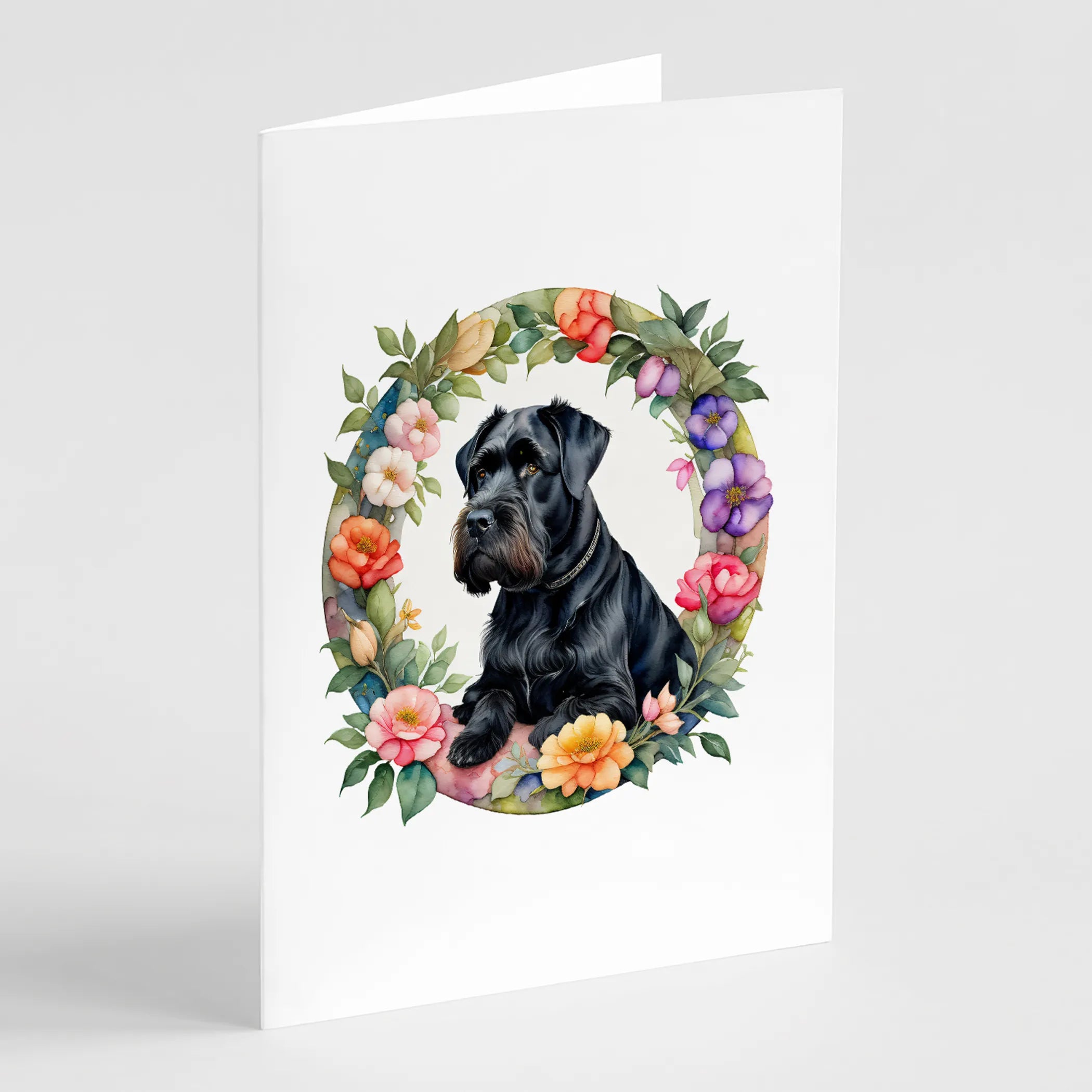 Frame of Flowers Greeting Cards  - Size: 5X7 | Pack Of: 1 | Collection name: Frame of flowers