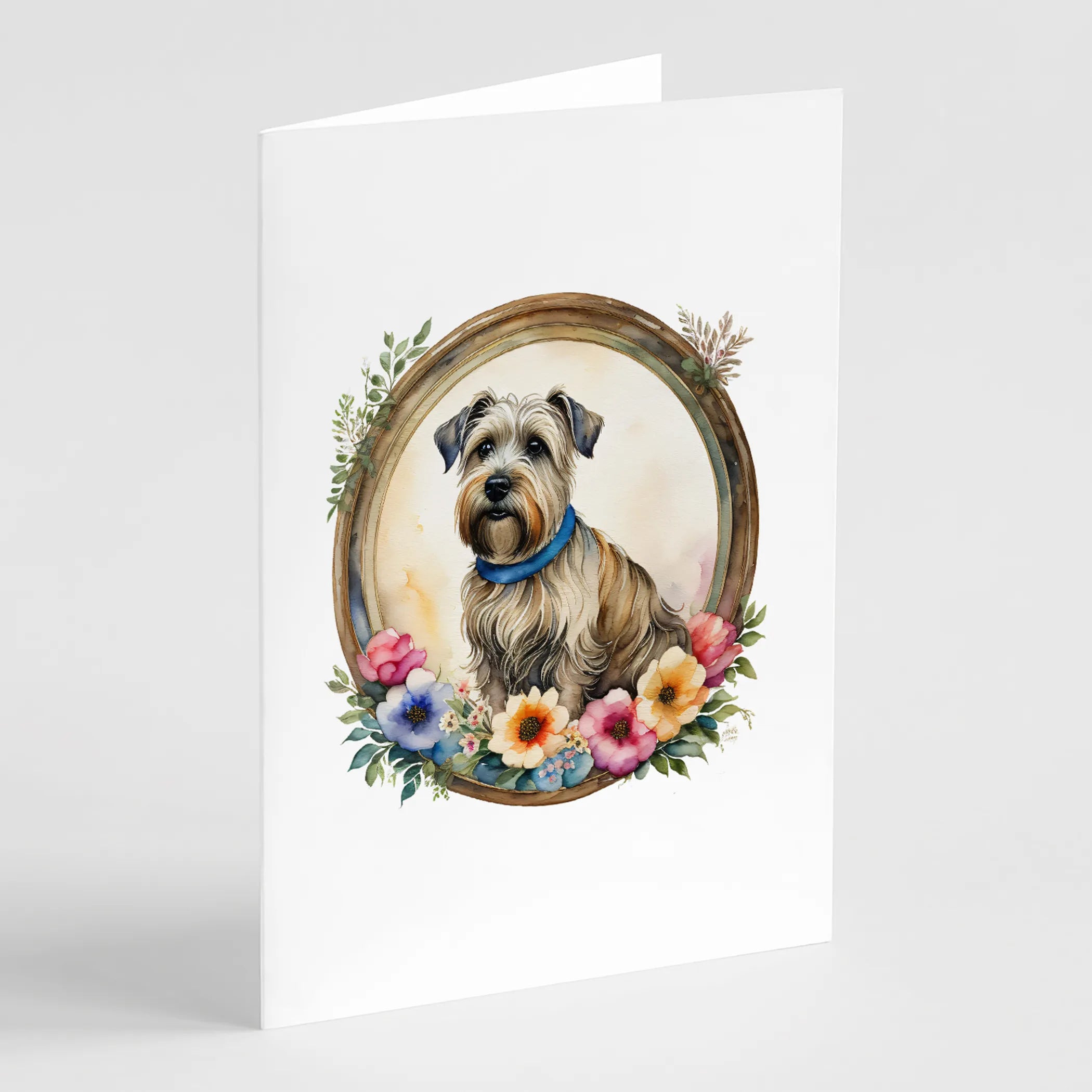 Frame of Flowers Greeting Cards  - Size: 5X7 | Pack Of: 1 | Collection name: Frame of flowers
