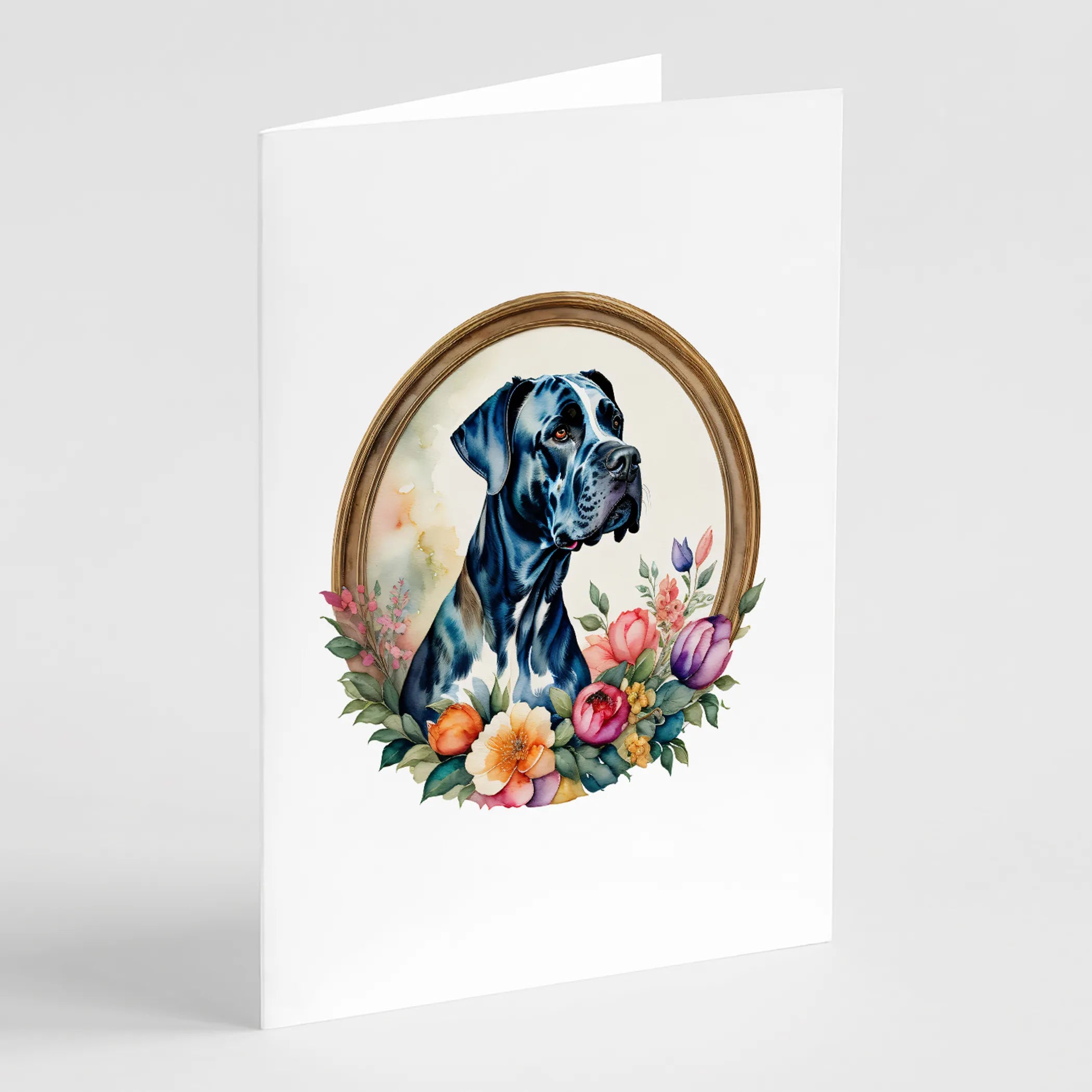 Frame of Flowers Greeting Cards  - Size: 5X7 | Pack Of: 1 | Collection name: Frame of flowers