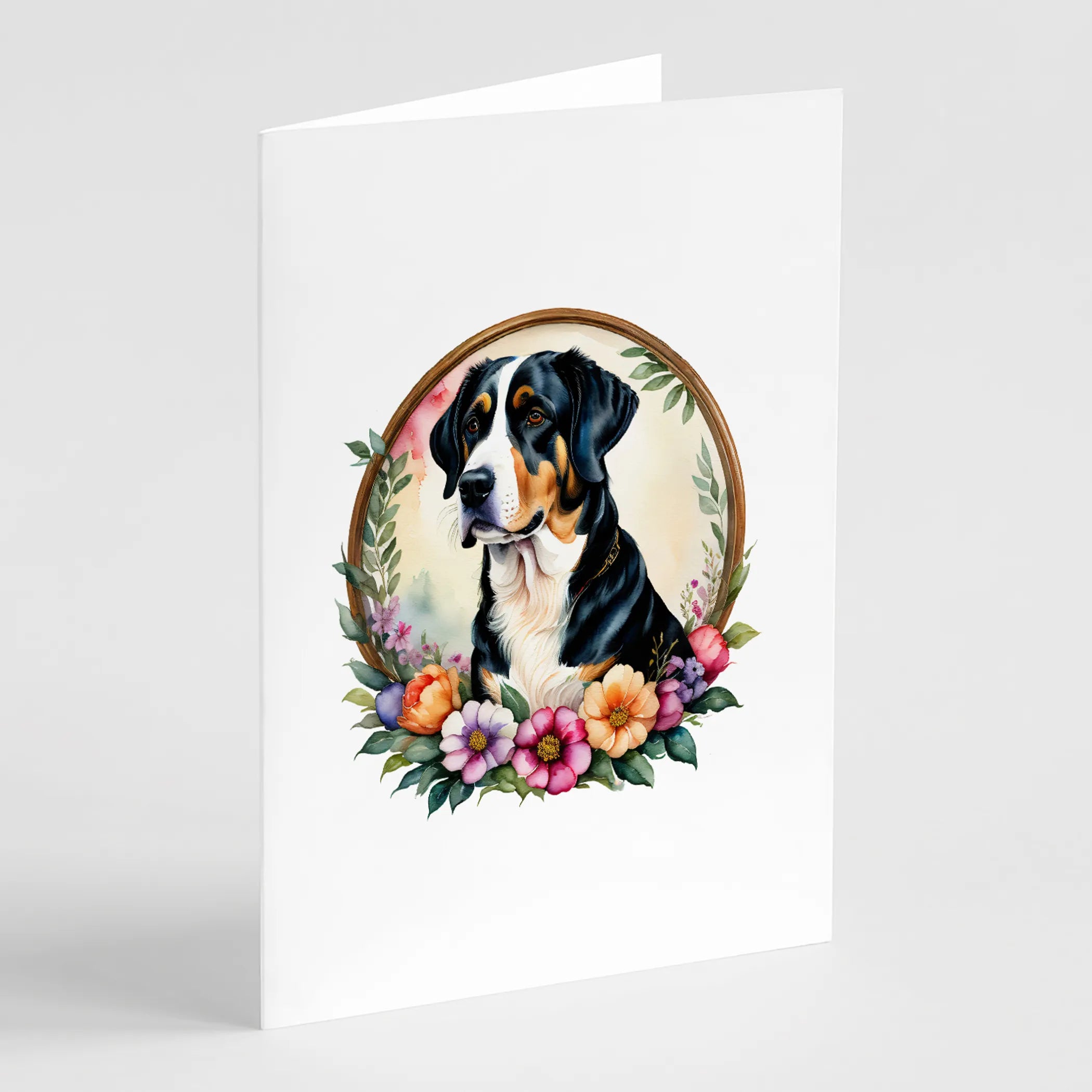 Frame of Flowers Greeting Cards  - Size: 5X7 | Pack Of: 1 | Collection name: Frame of flowers