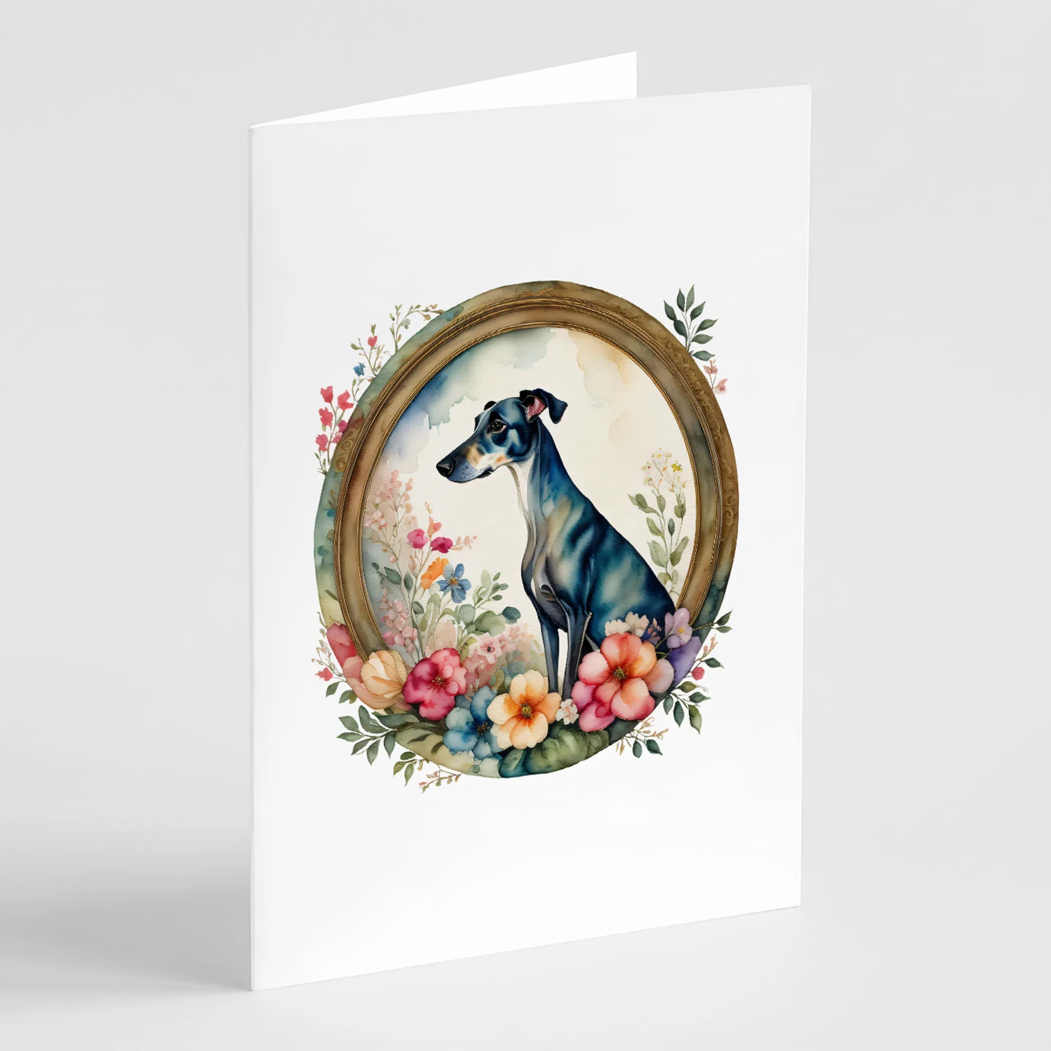 Frame of Flowers Greeting Cards  - Size: 5X7 | Pack Of: 1 | Collection name: Frame of flowers